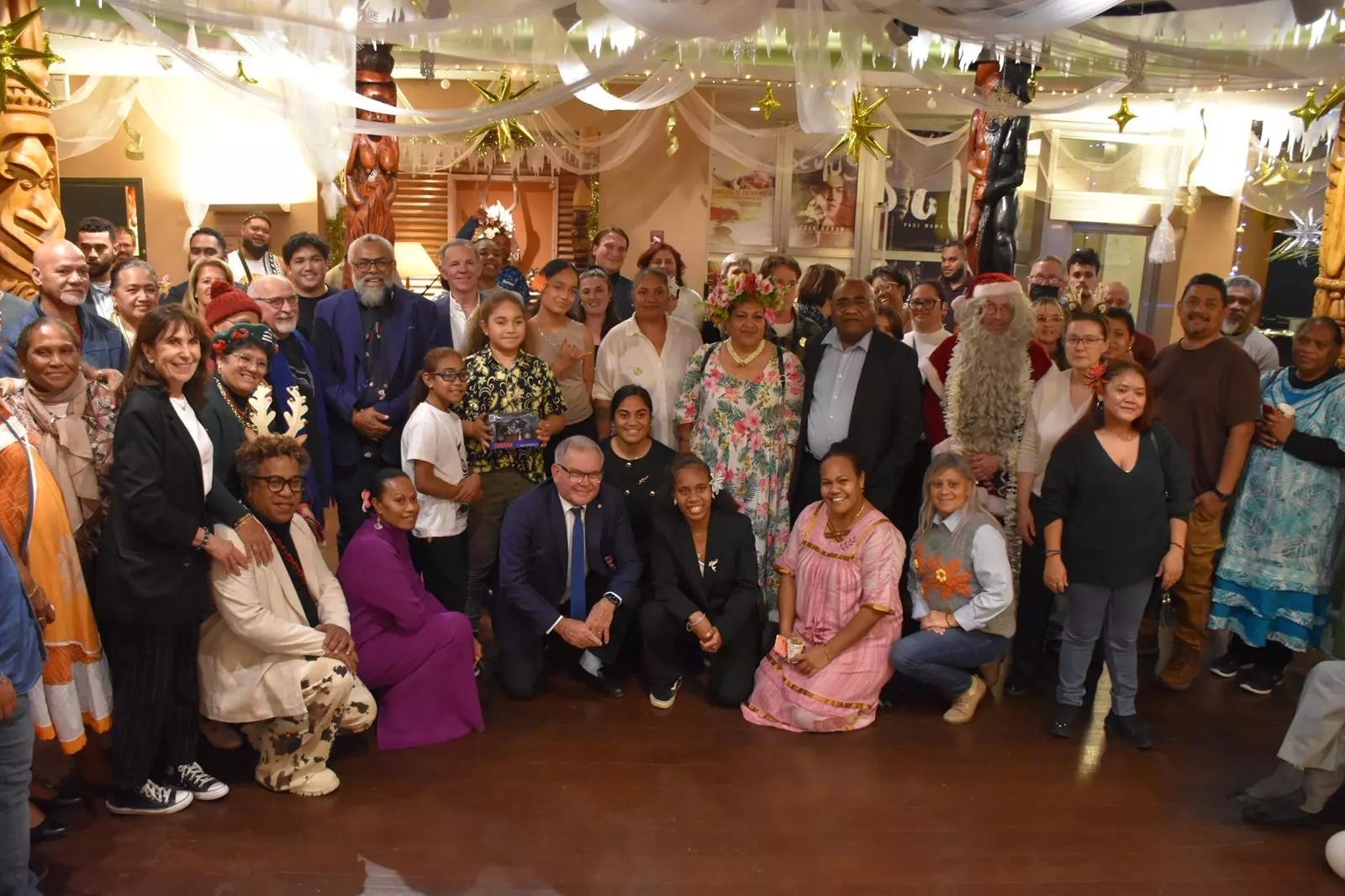 Dernier Noël des malades et des enfants à la Maison de la Nouvelle-Calédonie à Paris