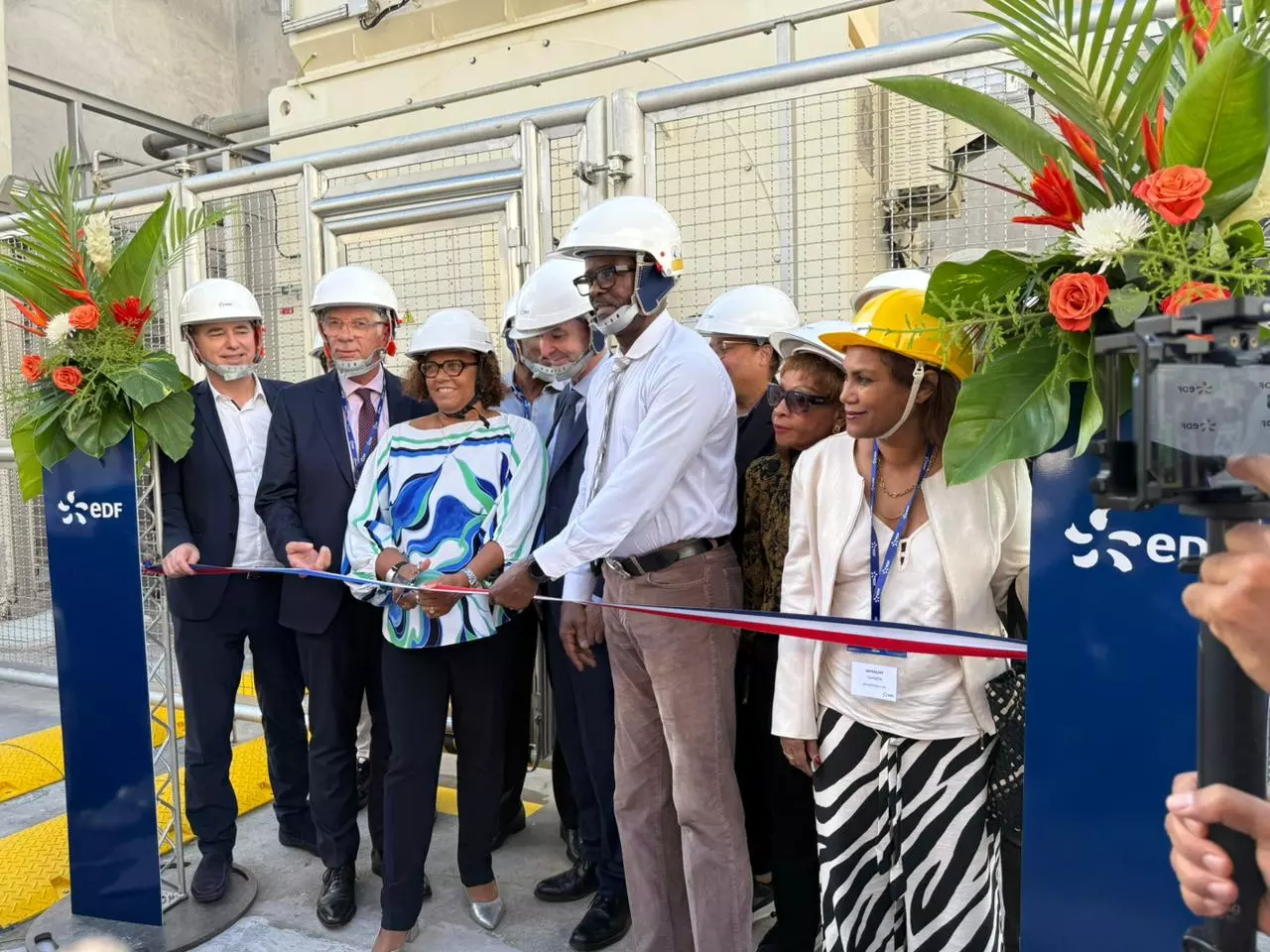 EDF inaugure en Guadeloupe son premier compensateur synchrone pour stabiliser le réseau