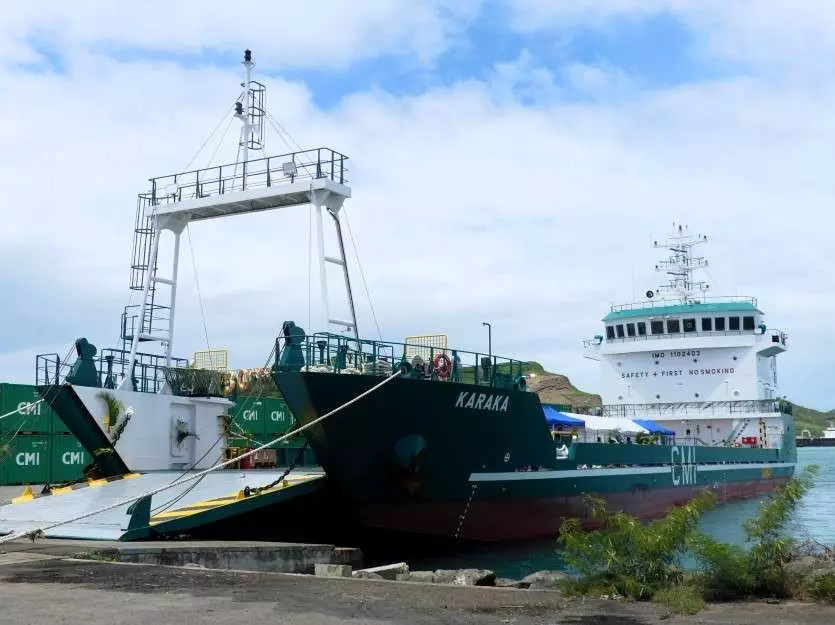 Nouvelle-Calédonie : Pour ses 30 ans, la Compagnie maritime des îles se dote d’un nouveau navire de fret