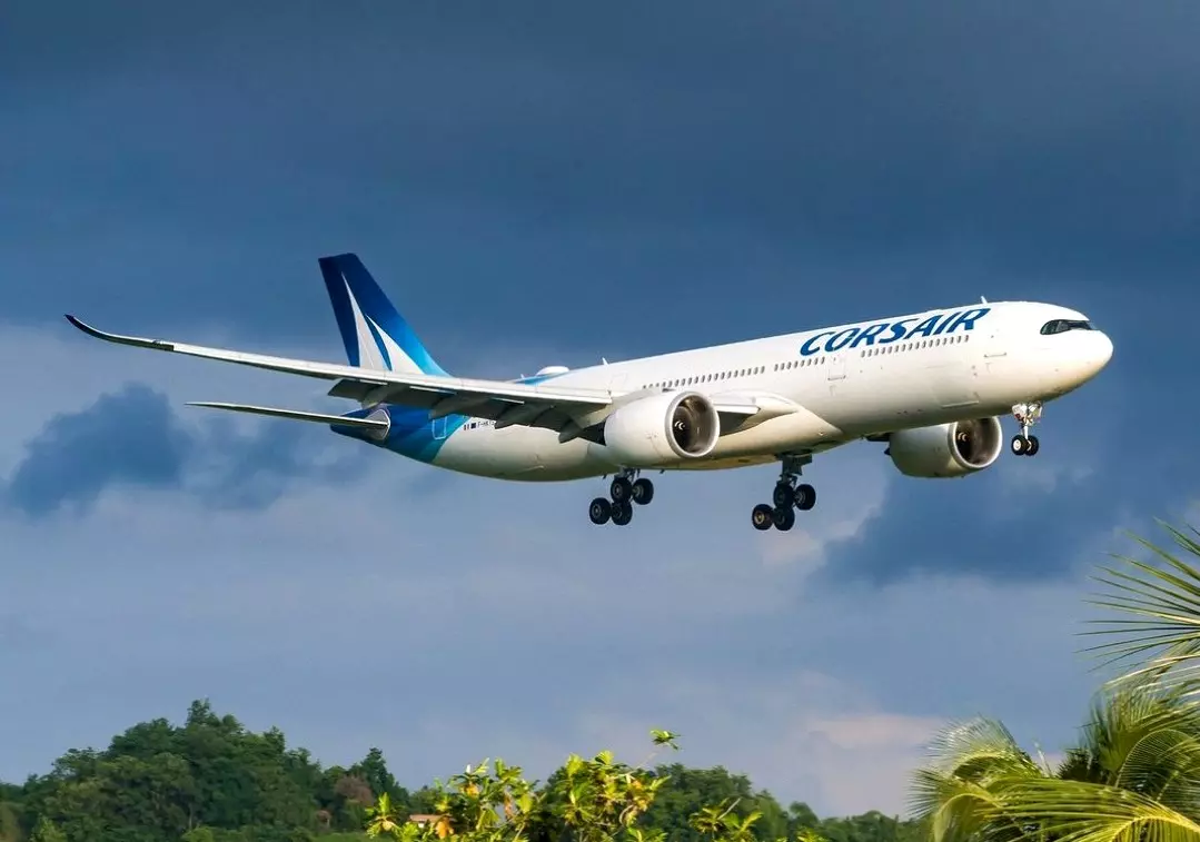 Aérien : Corsair plus rentable malgré une baisse du nombre de ses passagers