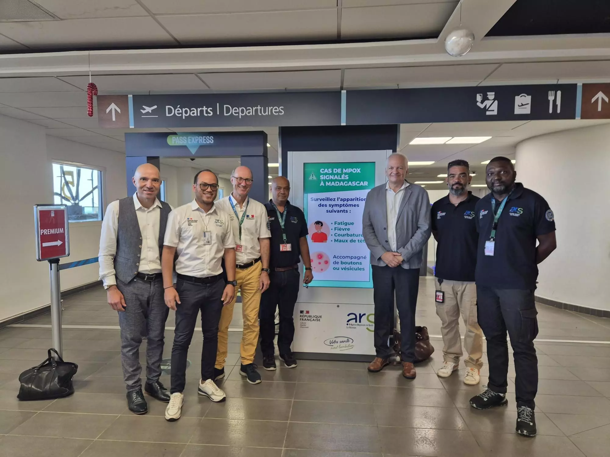 La Réunion : À la suite des cas de virus mpox à Madagascar, l’ARS de La Réunion renforce la vigilance à l’aéroport Roland-Garros