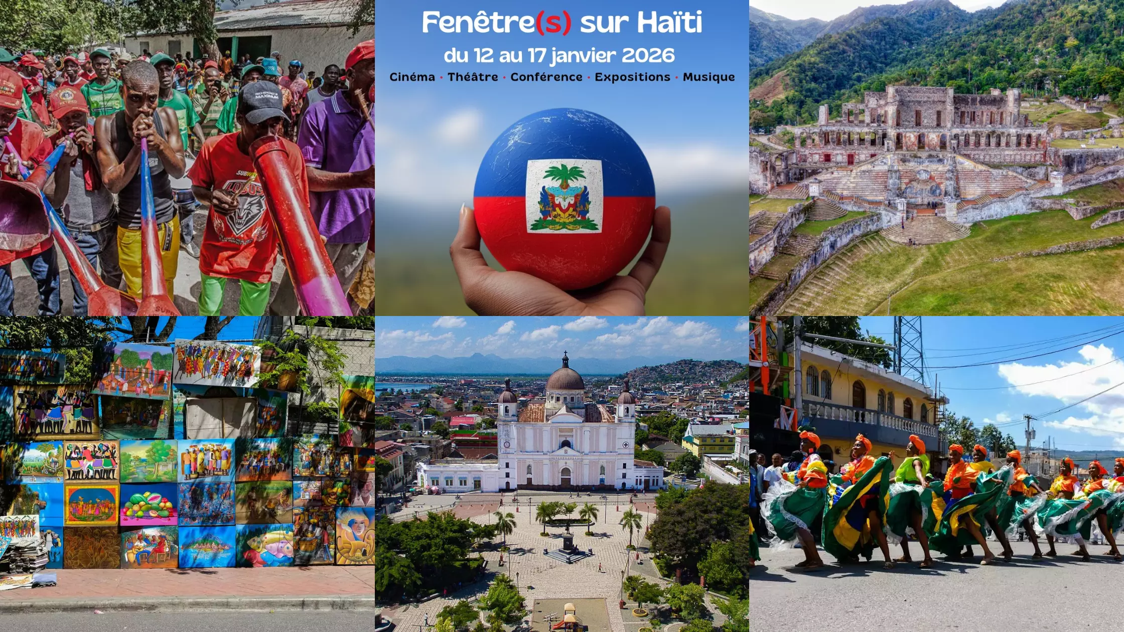 7ème édition de « Fenêtre(s) sur Haïti » : la richesse artistique et culturelle d’Haïti mise à nouveau en lumière à Tropiques Atrium –Scène nationale Martinique