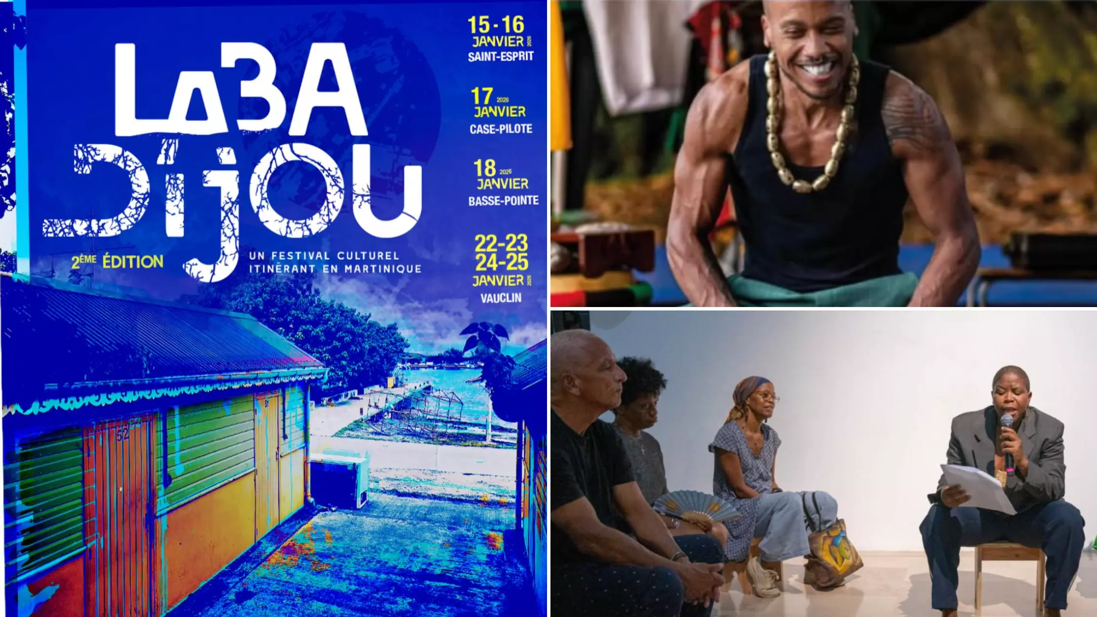 La 2ème édition du festival itinérant en Martinique, « Labadijou », dédiée au littoral