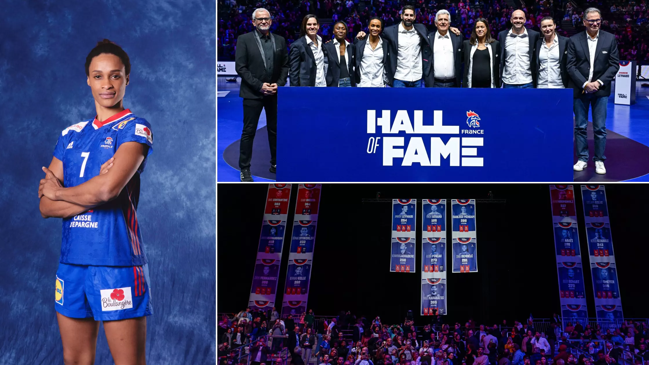 La handballeuse guadeloupéenne, Allison Pineau, intronisée au Hall of Fame du handball français