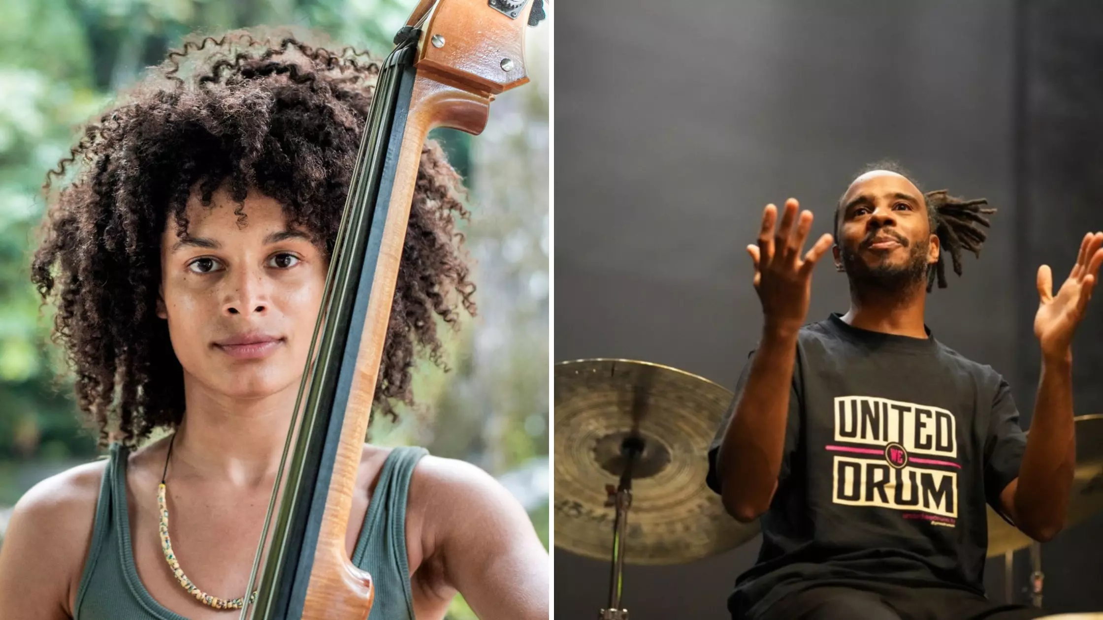 La contrebassiste d’origine martiniquaise Sélène Saint-Aimé et le batteur guadeloupéen Arnaud Dolmen à l’affiche d’Albi Jazz Festival 2026