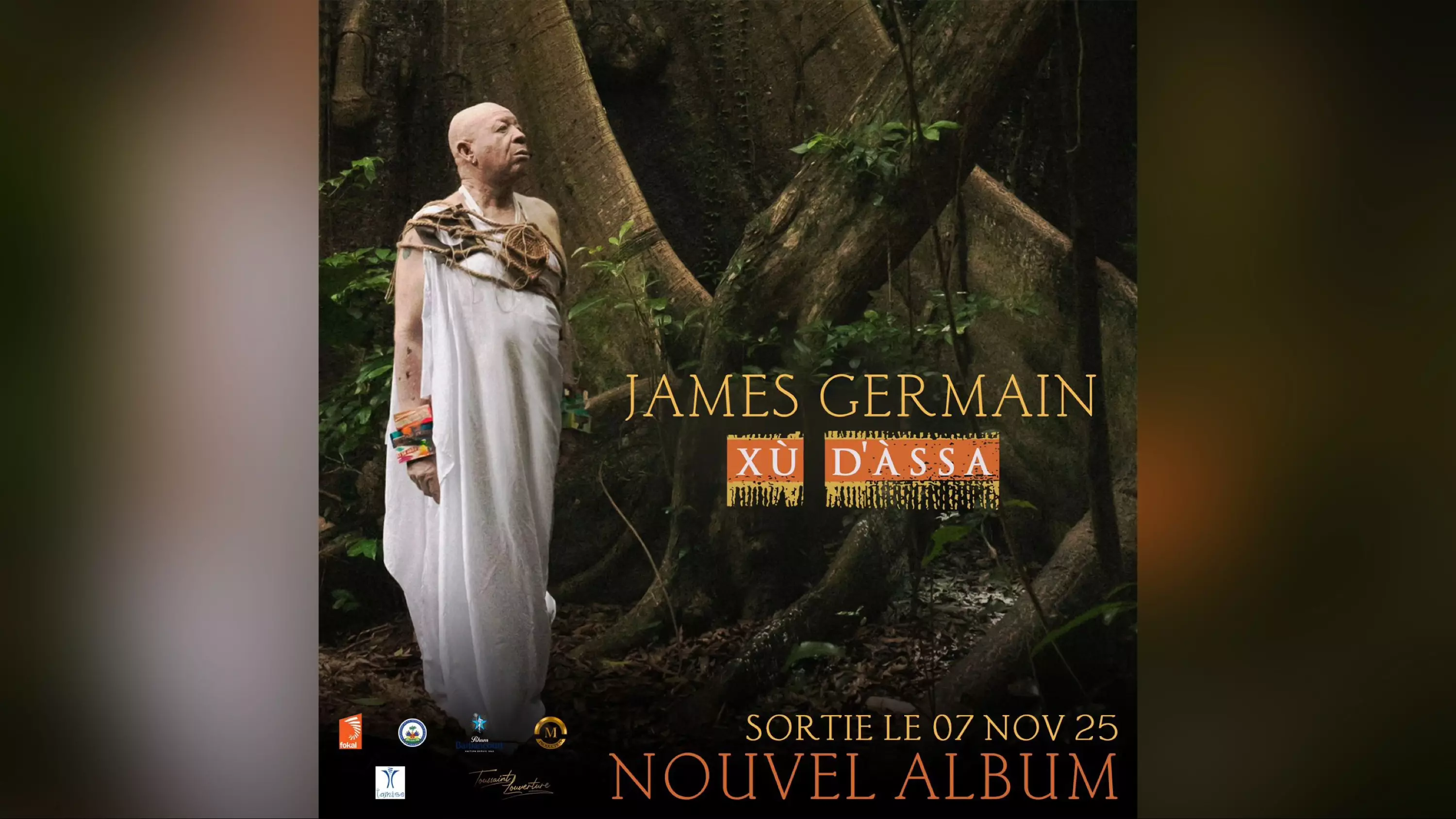 L’artiste haïtien James Germain, l’une des voix les plus singulières de la musique caribéenne, en concert au New-Morning, à Paris