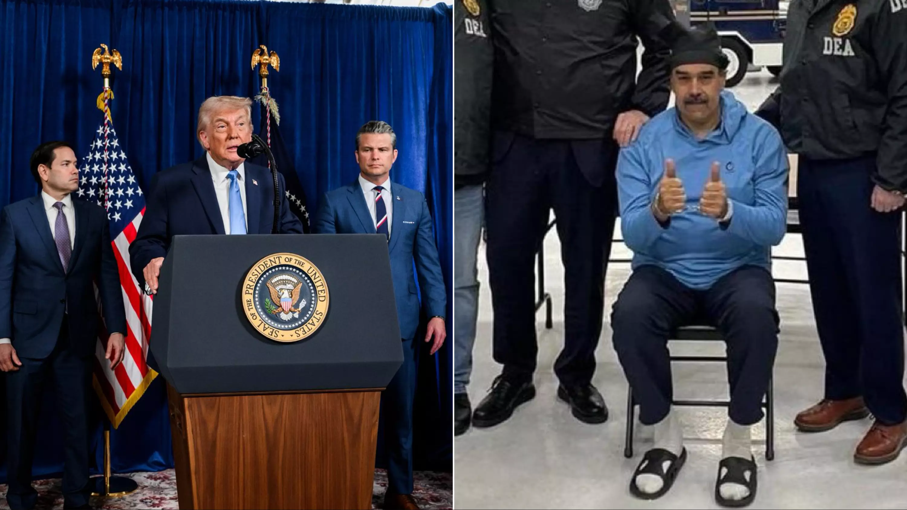 Donald Trump assure que les États-Unis dirigent le Venezuela, avant une comparution de Nicolas Maduro