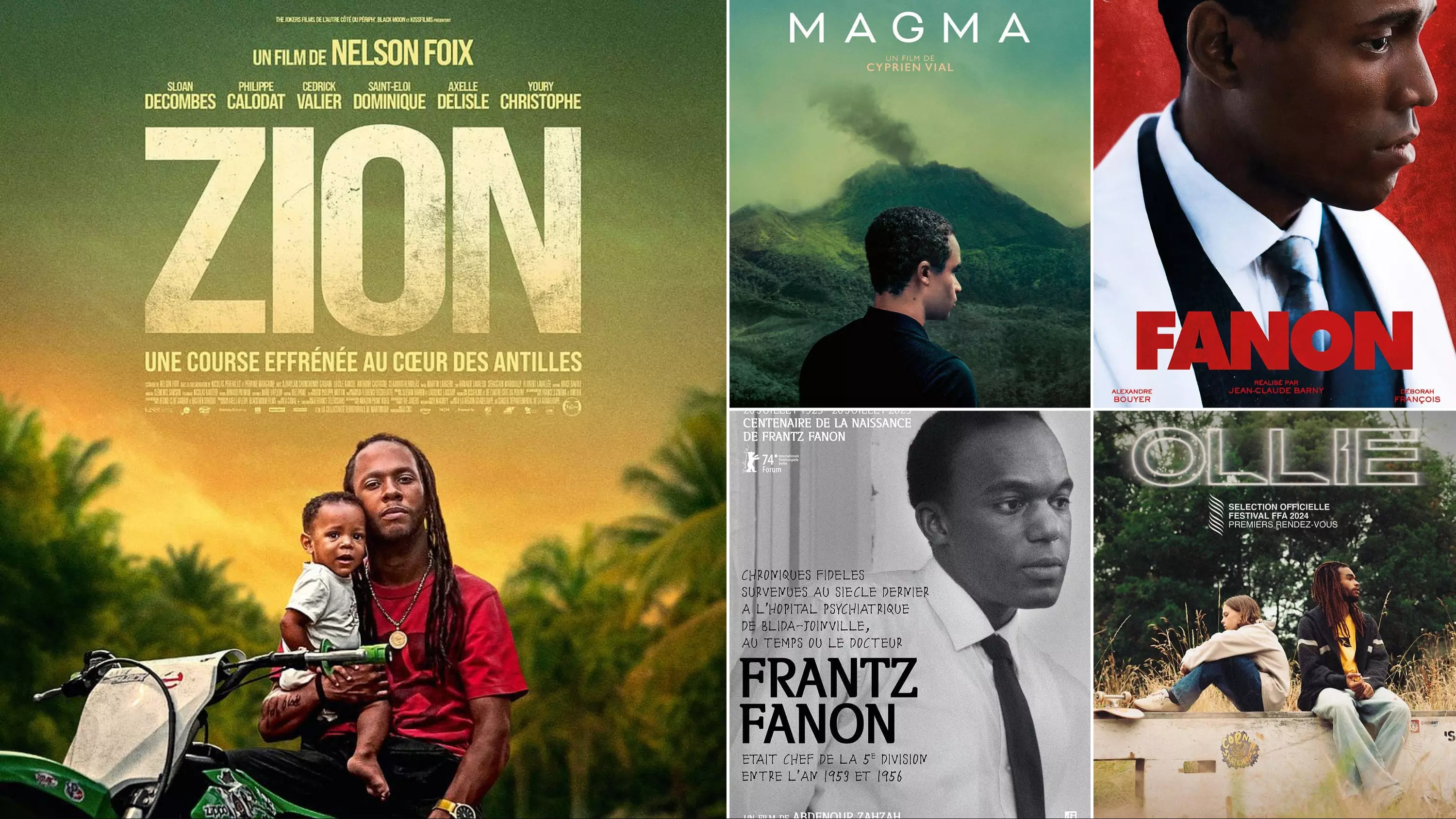 Plusieurs films antillais ou ayant un lien avec les Antilles concourent pour les nominations aux Césars 2026