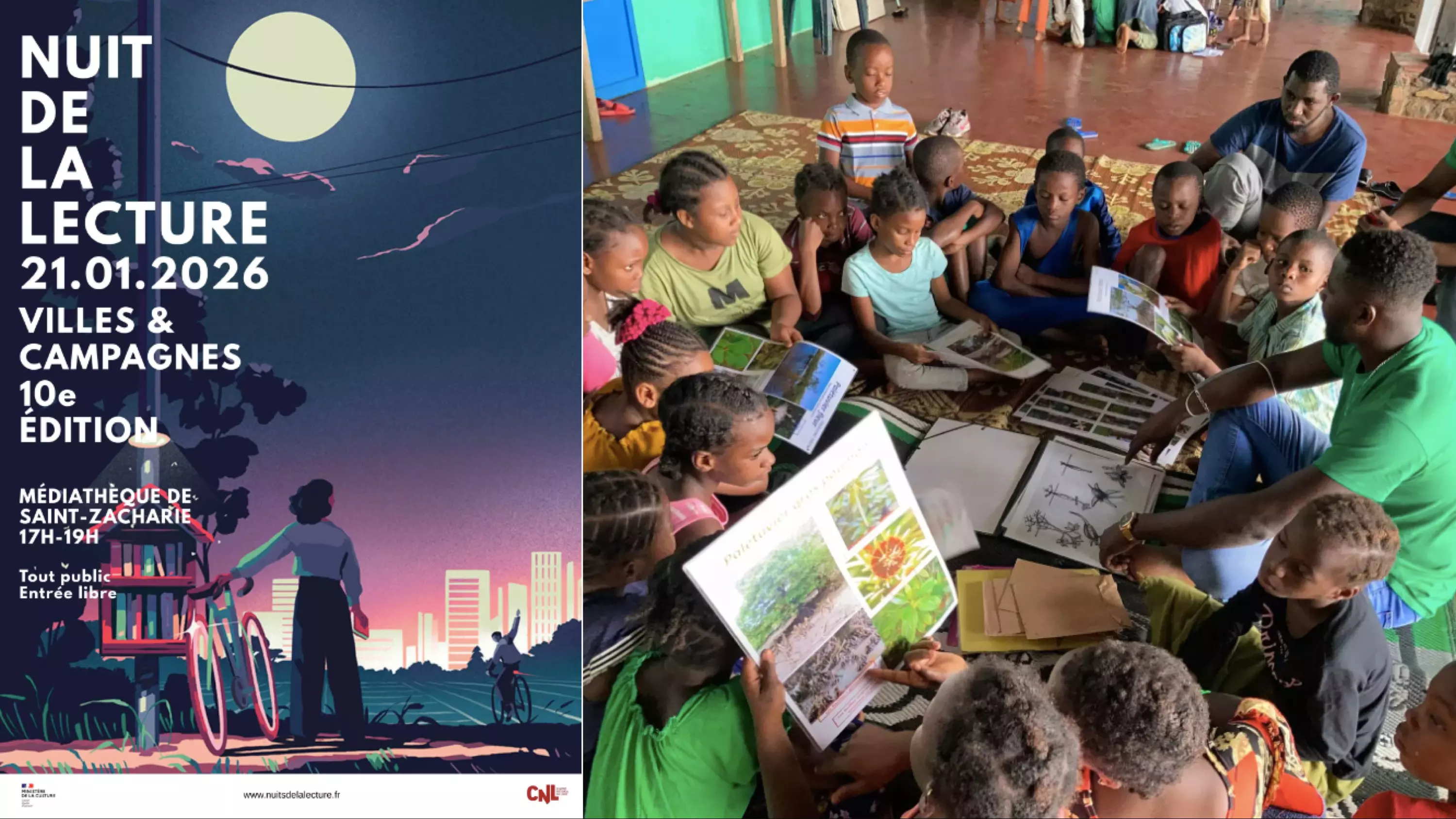 10èmes Nuits de la Lecture : Quand le livre et la lecture se font l’écho des réalités des villes et des campagnes dans les Outre-mer