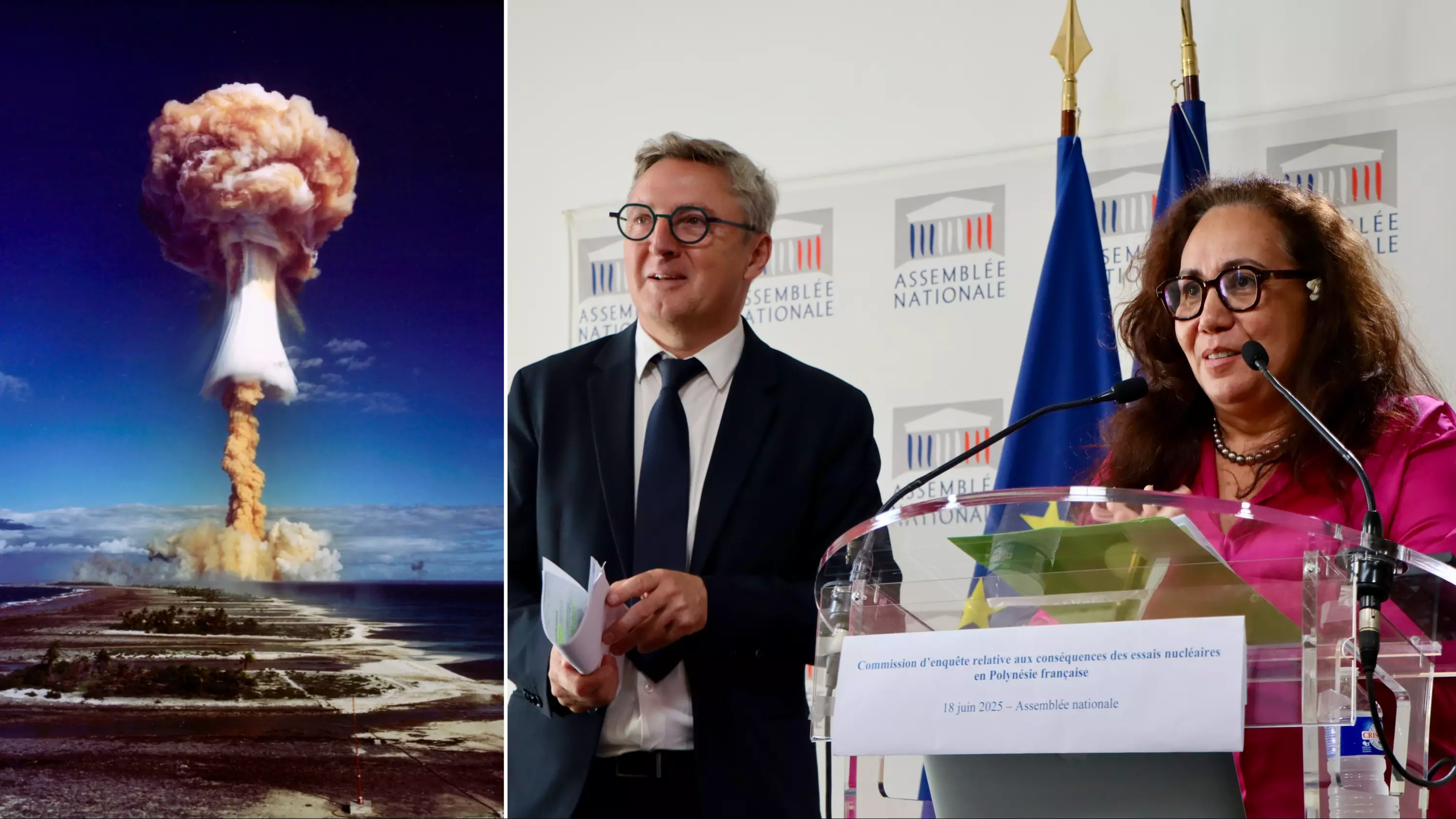 Essais nucléaires en Polynésie : La commission de la Défense adopte à l’unanimité la loi visant à améliorer l’indemnisation des victimes