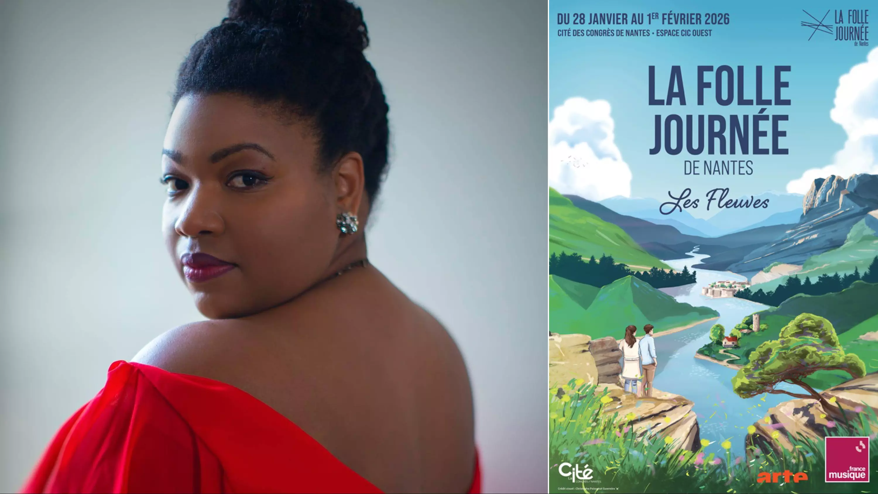 La soprano guyanaise Marie-Laure Garnier, une des artistes les plus en vue à la Folle Journée de Nantes 2026