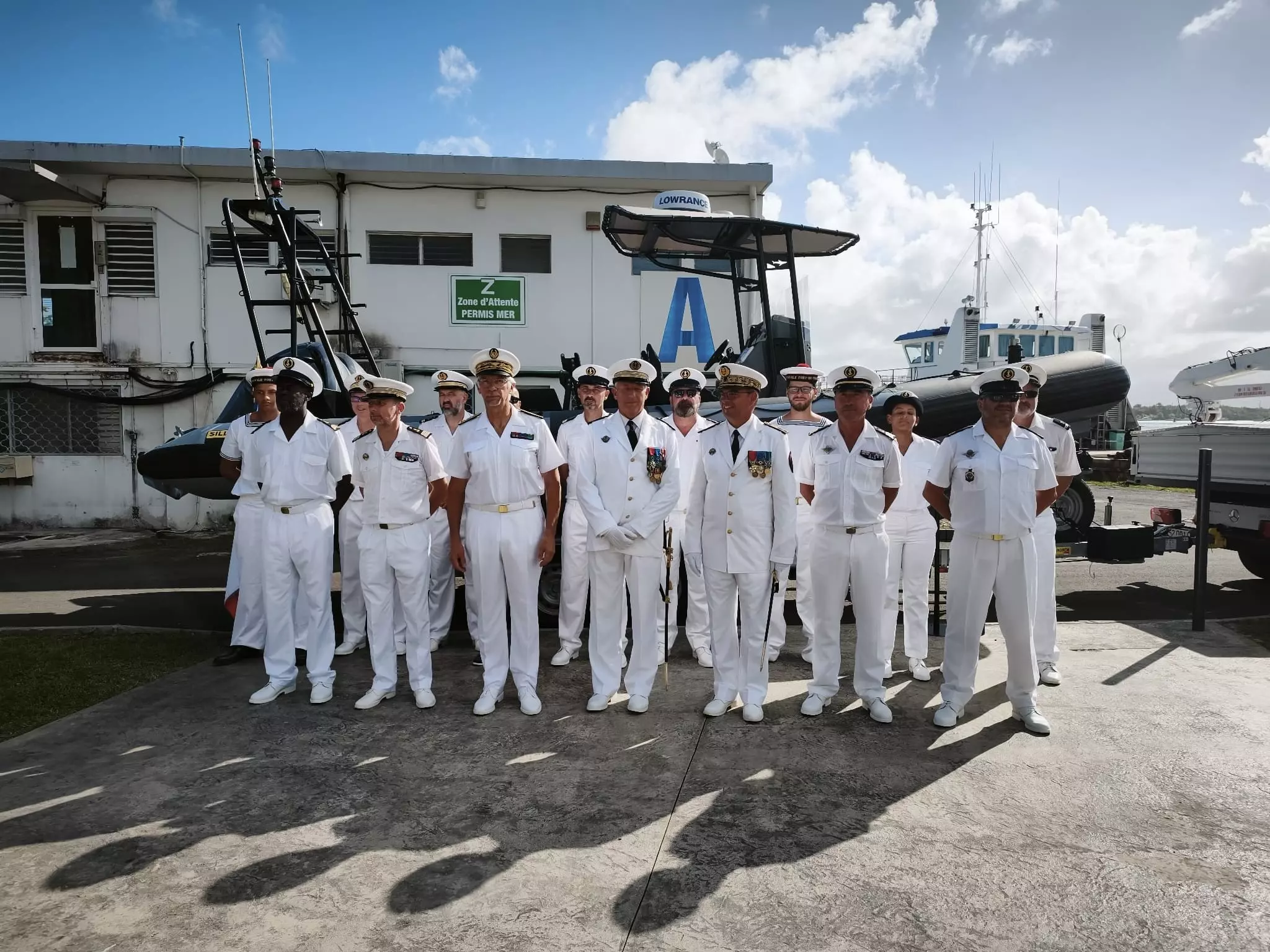 Forces armées aux Antilles : Installation officielle du commandement de l’Escouade de Réserve Côtière Antilles en Guadeloupe
