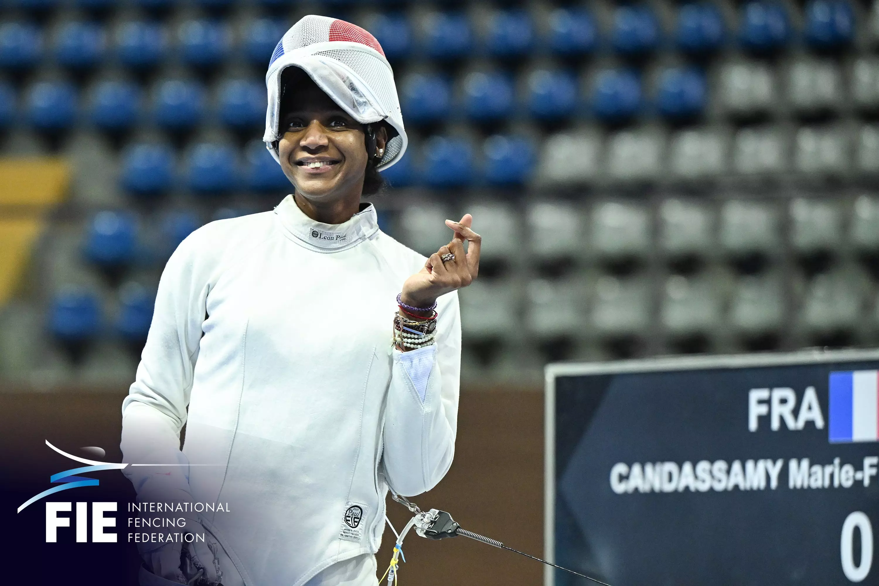 L'antillaise Marie-Florence Candassamy remporte la Coupe du monde d'épée de Fujaïrah aux Emirats arabes unis