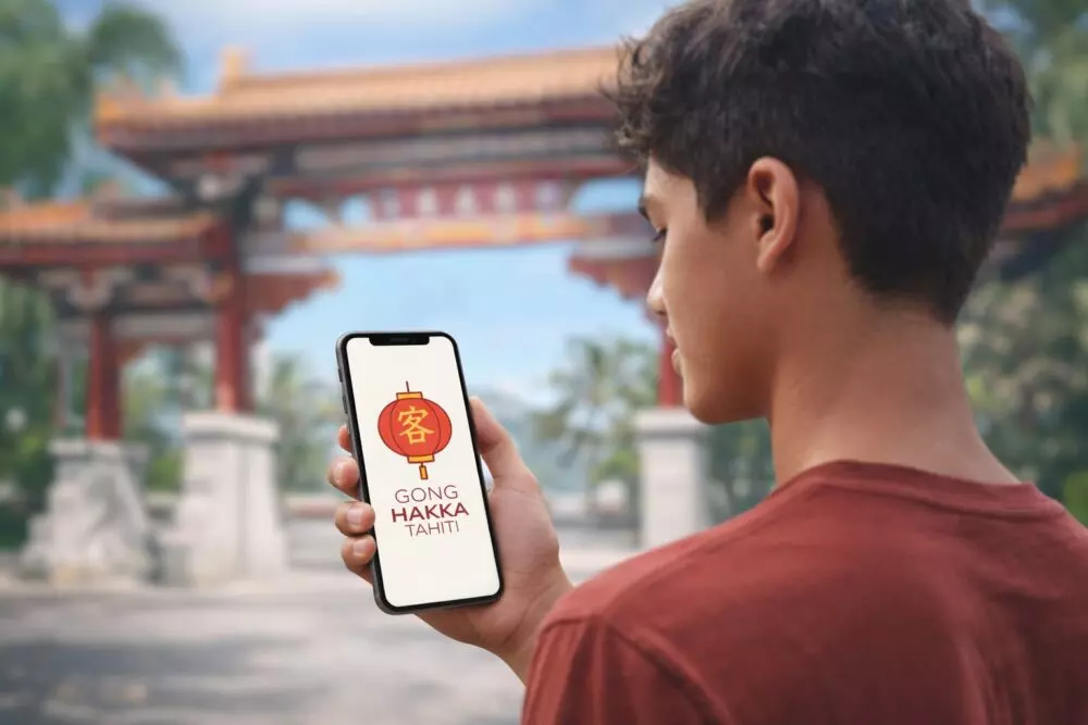 En Polynésie : Une application mobile pour soutenir la transmission de la langue « hakka »
