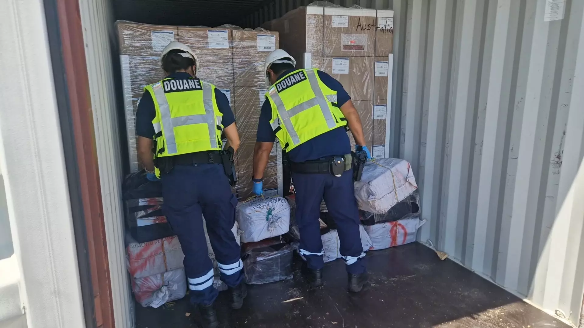 Polynésie : Près d'une demi-tonne de cocaïne saisis dans un container à Papeete