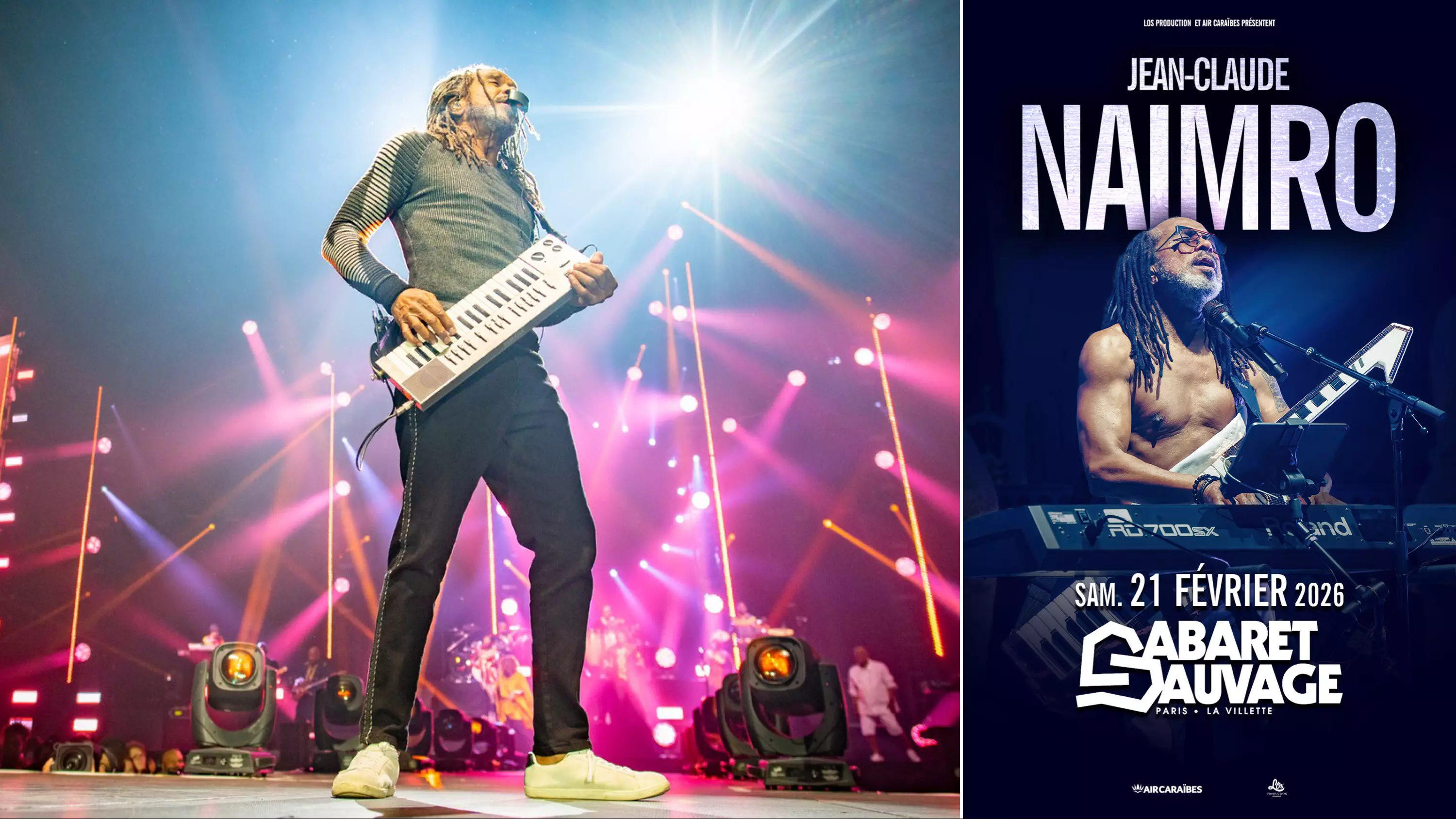 INTERVIEW. Le chanteur et musicien Jean-Claude Naimro, pilier du groupe légendaire Kassav, fête ses 50 ans de carrière lors d’un concert unique à Paris