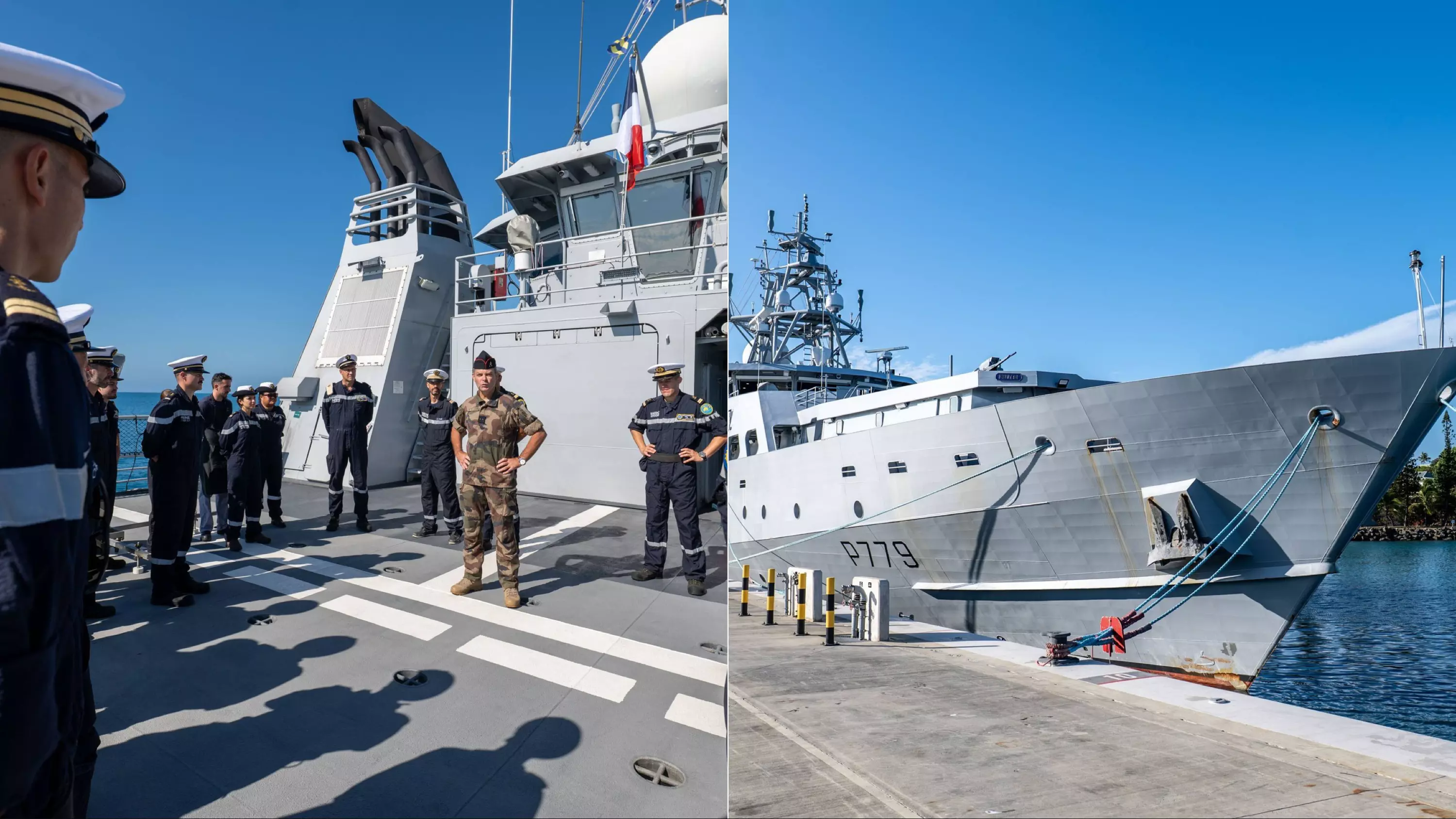 Nouvelle-Calédonie : Le patrouilleur outre-mer Auguste Bénébig en mission régionale dans le Pacifique sud