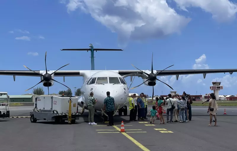 Aérien- Polynésie : Avec l'arrivée de son premier avion, Motu Link tout près du décollage