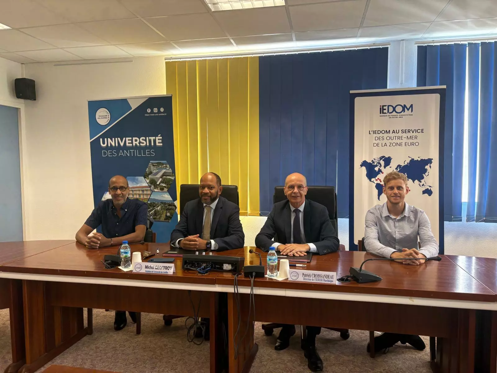 Martinique : Signature d’une convention de partenariat entre l’IEDOM et l’Université des Antilles