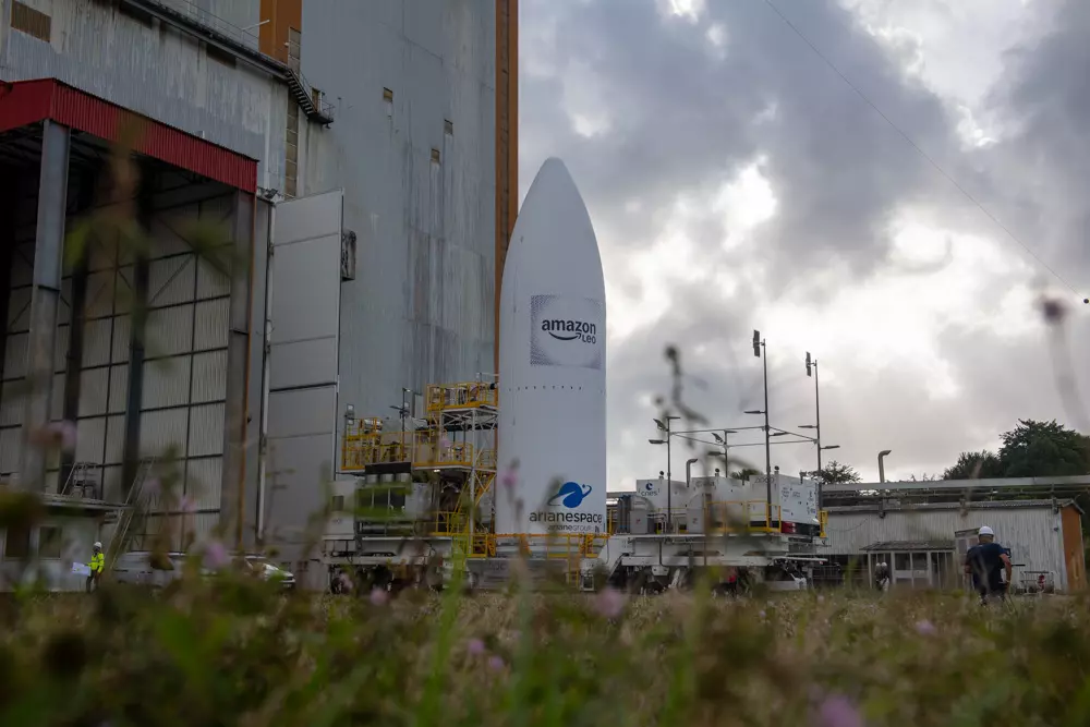 Ariane 6 lancera 32 nouveaux satellites Amazon Leo le 28 avril