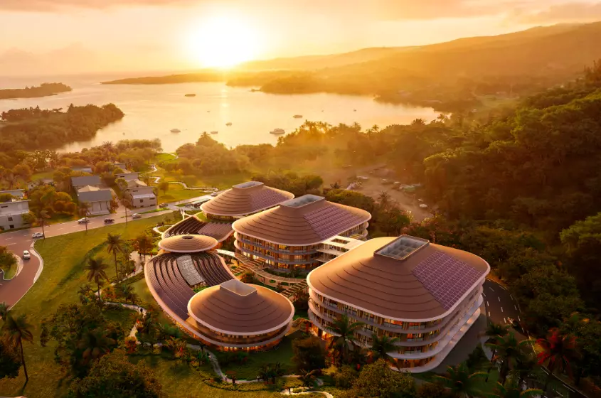 Polynésie : La future « Cité administrative » de Taravao, sur l’île de Tahiti, se dessine