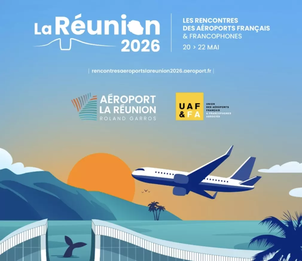 La Réunion&nbsp;: Les Rencontres des Aéroports français & francophones se tiendront à La Réunion en mai 2026