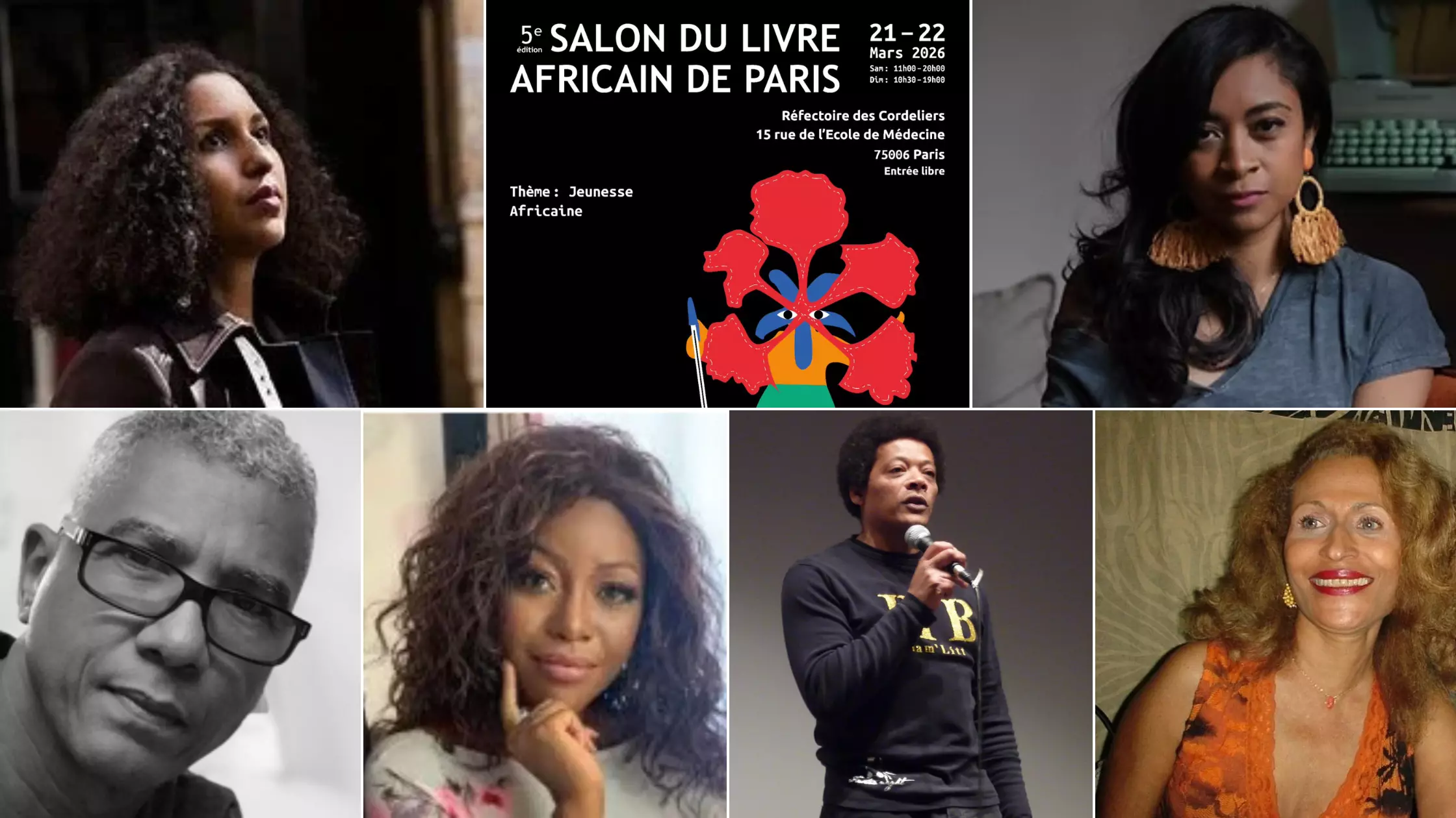 Cent-cinquante éditeurs et quatre cents auteurs issus d’une vingtaine de pays et territoires ultramarins, présents ou représentés à la 5ème édition du Salon du Livre Africain de Paris