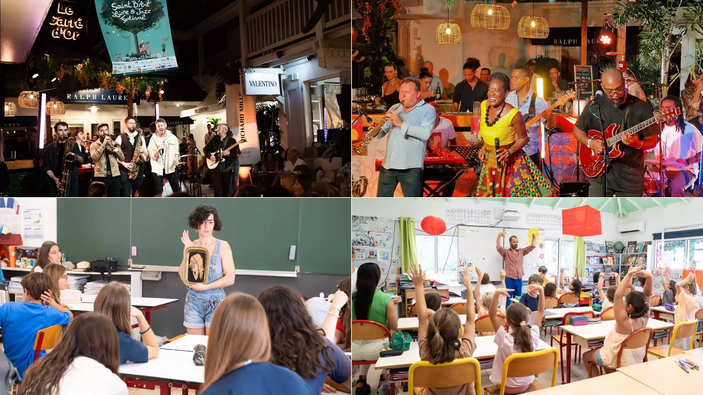 Une programmation vibrante et riche en invités au Saint-B’Art Livre & Jazz Festival 2026