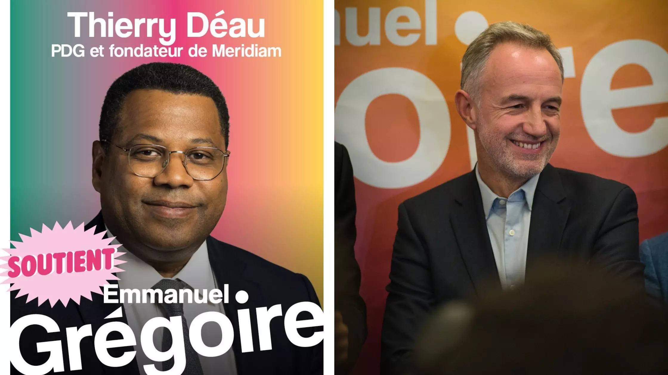 Municipales 2026 : Le Martiniquais Thierry Déau, co-président du comité du soutien d'Emmanuel Grégoire à Paris