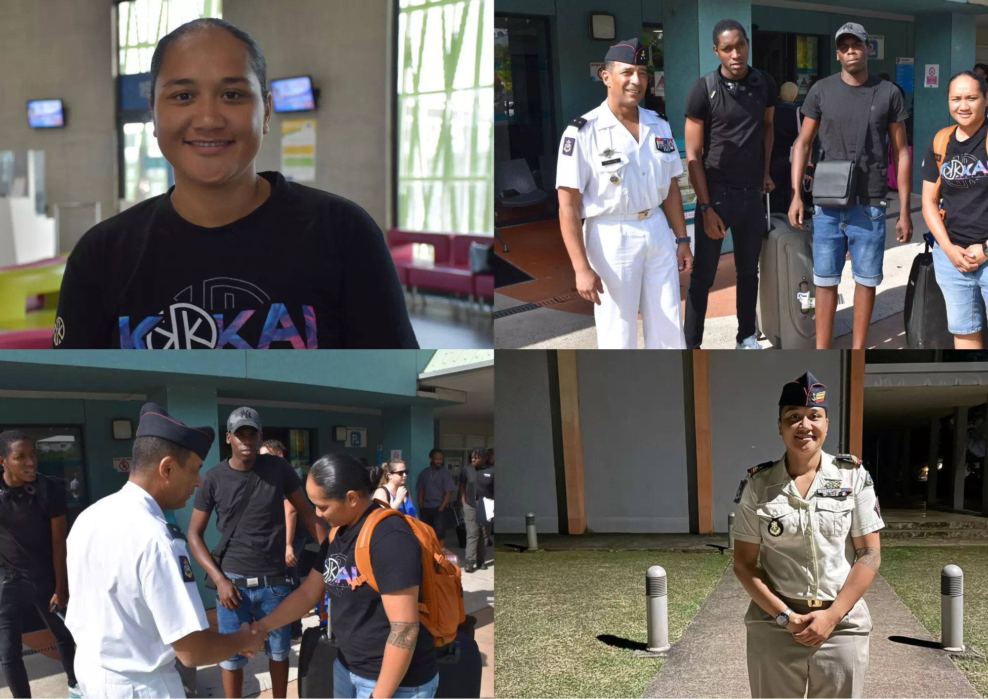 Guadeloupe: Originaire de Huahine en Polynésie française, la Caporal-chef de 1ère classe Gilda forme les jeunes du RSMA aux métiers des travaux publics et accompagne leur insertion jusqu’à Saint-Martin
