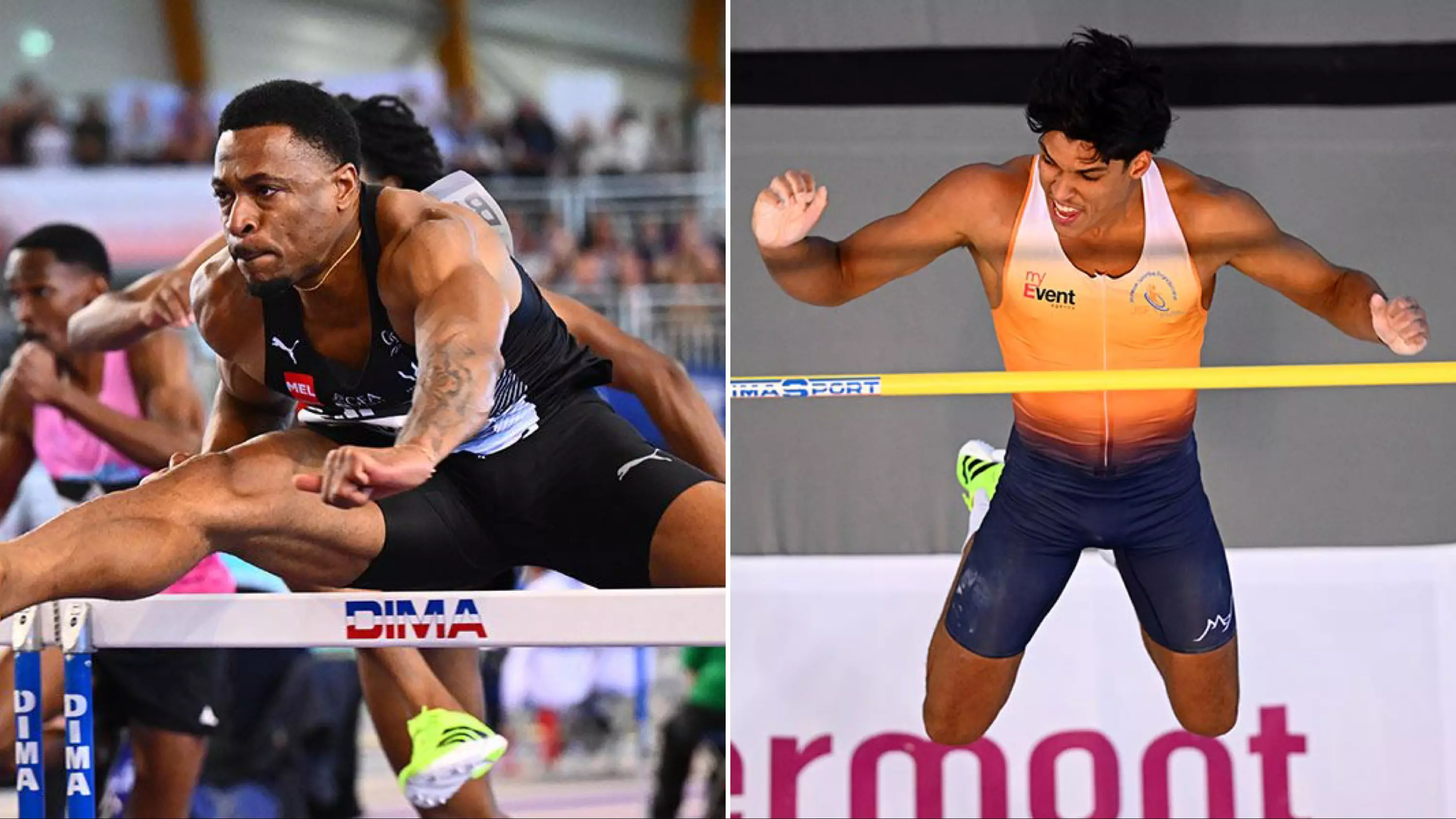 Athlétisme : Le Guadeloupéen Wilhem Belocian et le Martiniquais Baptiste Thiery champions de France en salle