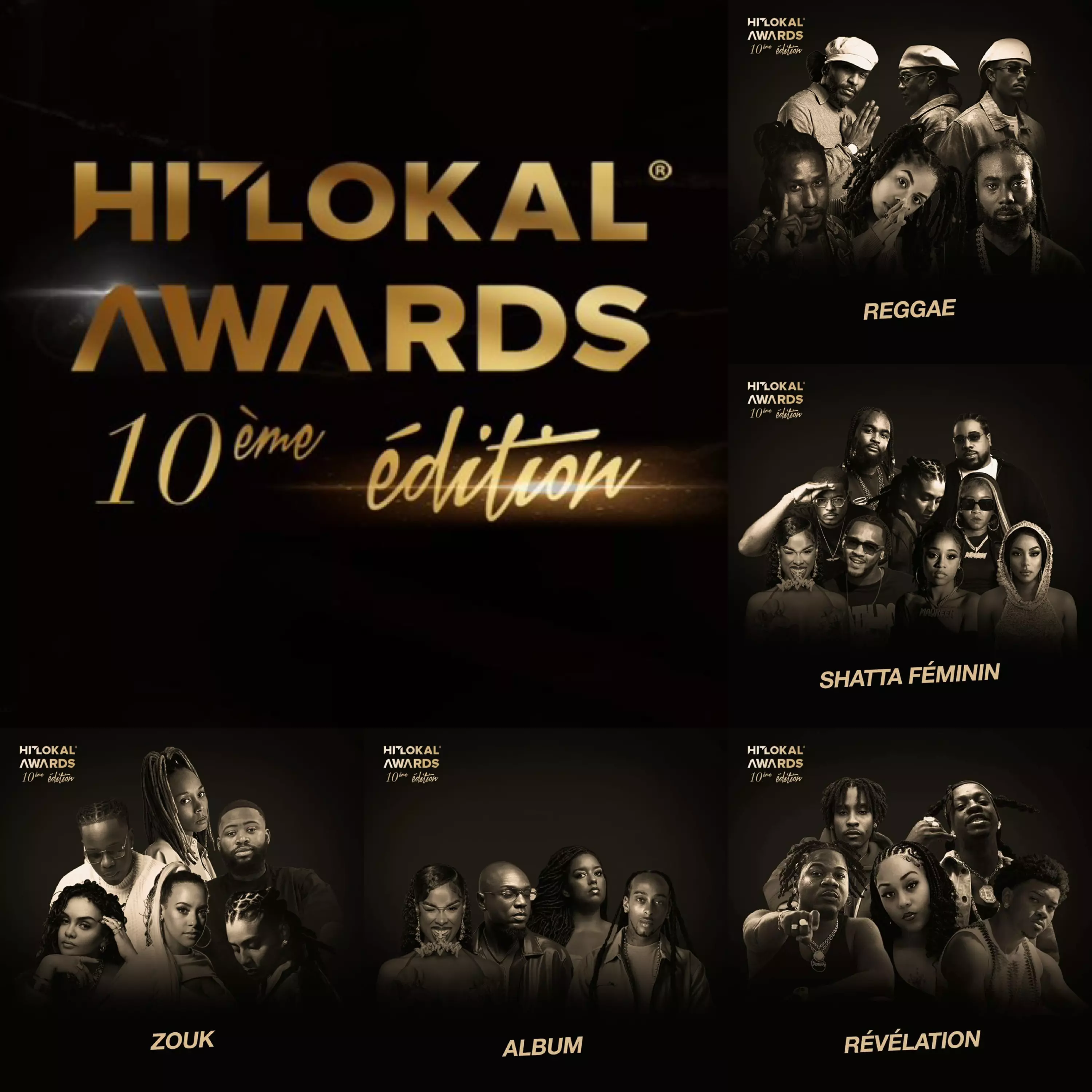 Musique : Près de soixante artistes ultramarins nommés dans douze catégories aux Hit Lokal Awards 2026