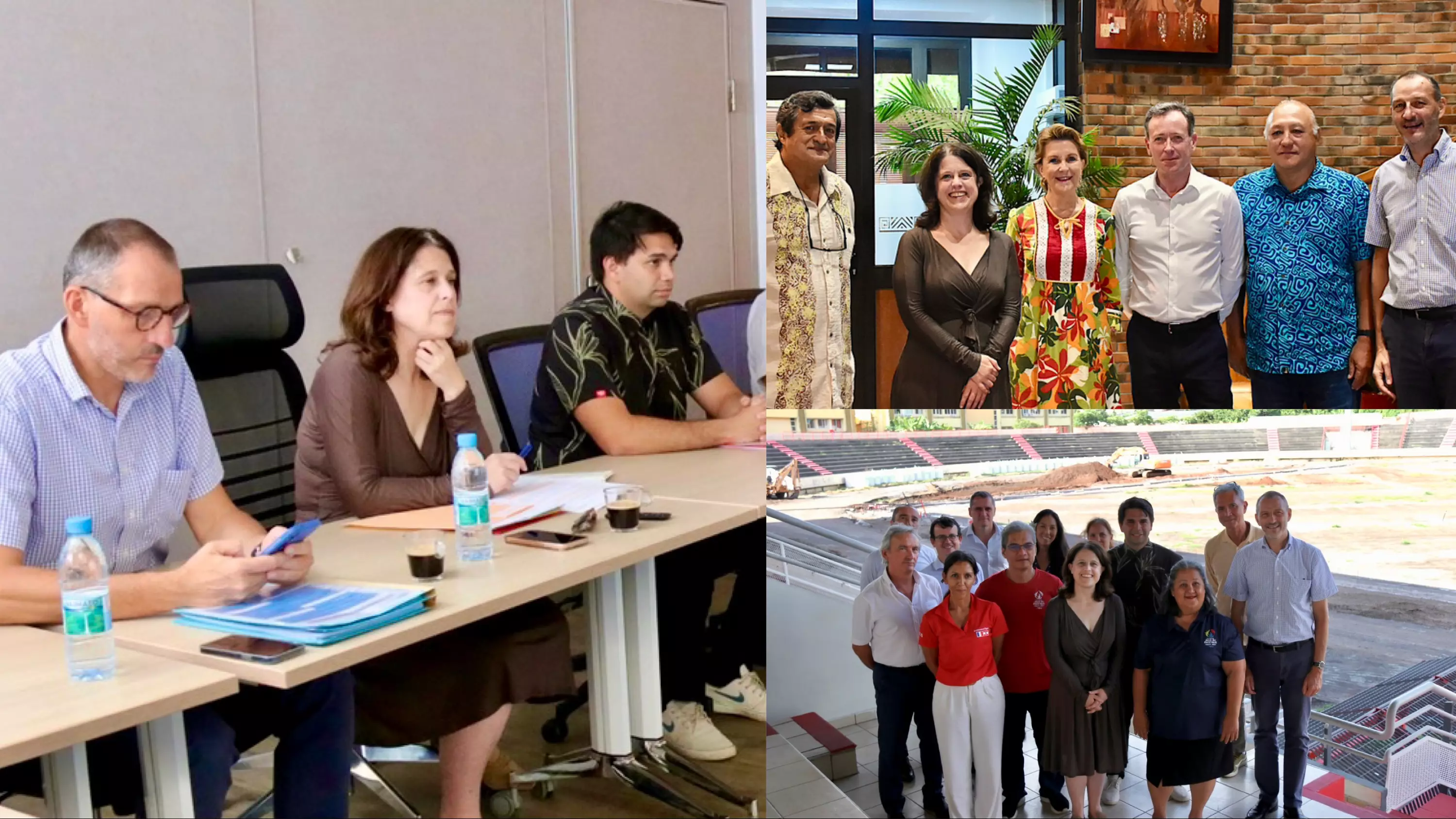 La Directrice générale des Outre-mer et le secrétaire général de la mer en déplacement en Polynésie