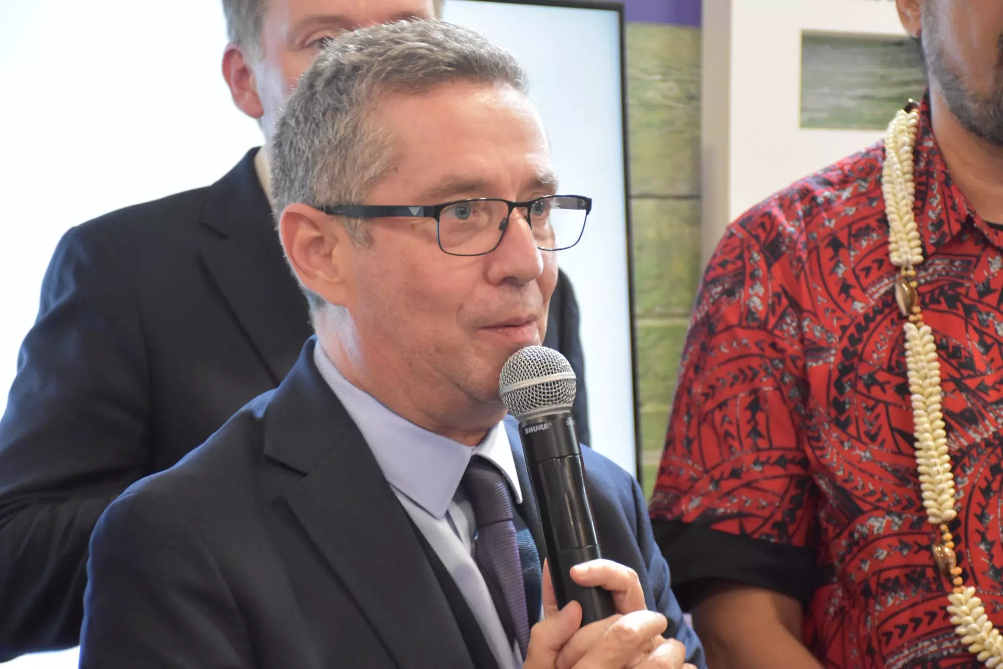 Jérôme Despey, Président du Salon international de l'Agriculture, en déplacement à La Réunion
