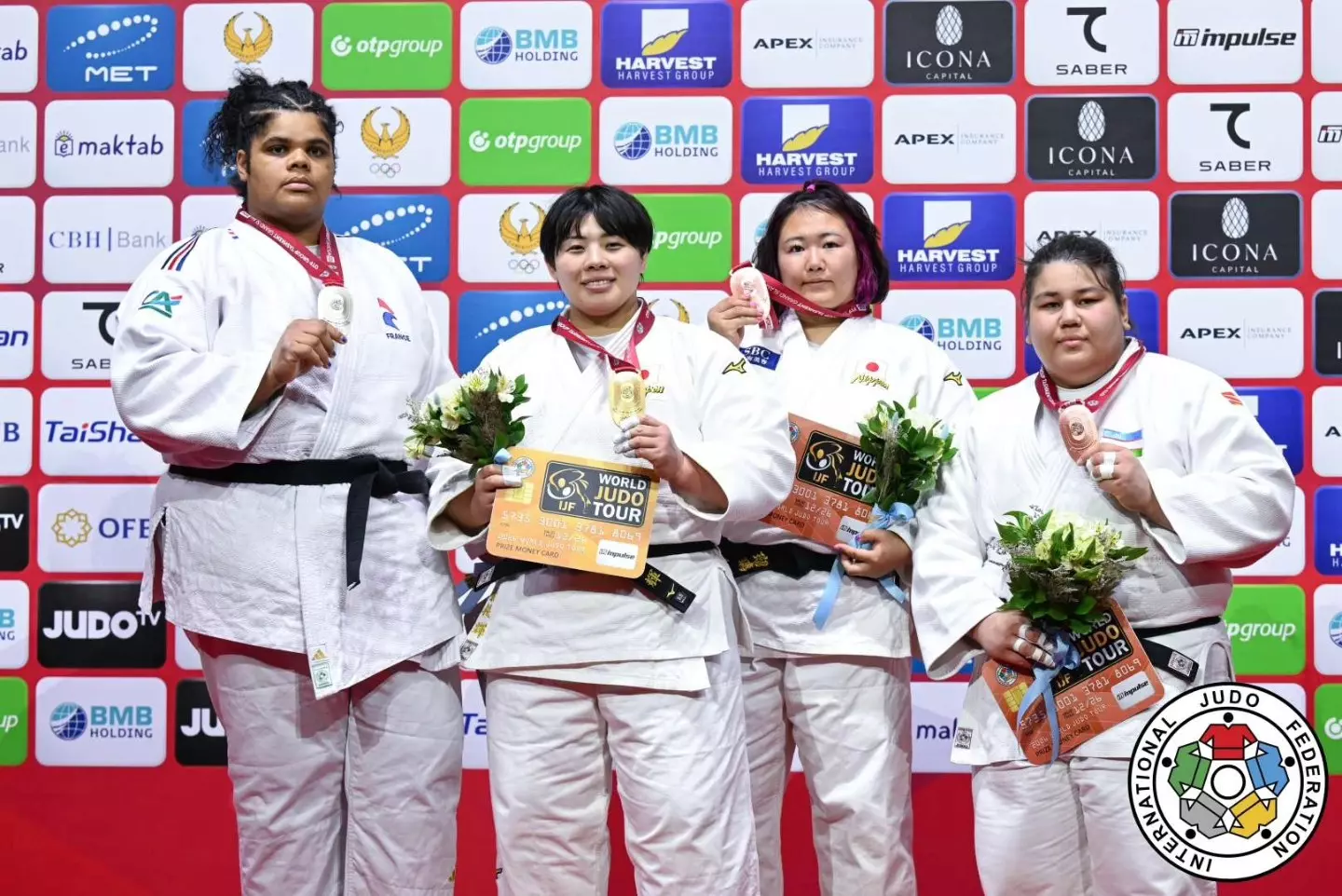 La judoka Réunionnaise Léa Fontaine médaillée d’argent au Grand Slam de Tachkent 2026
