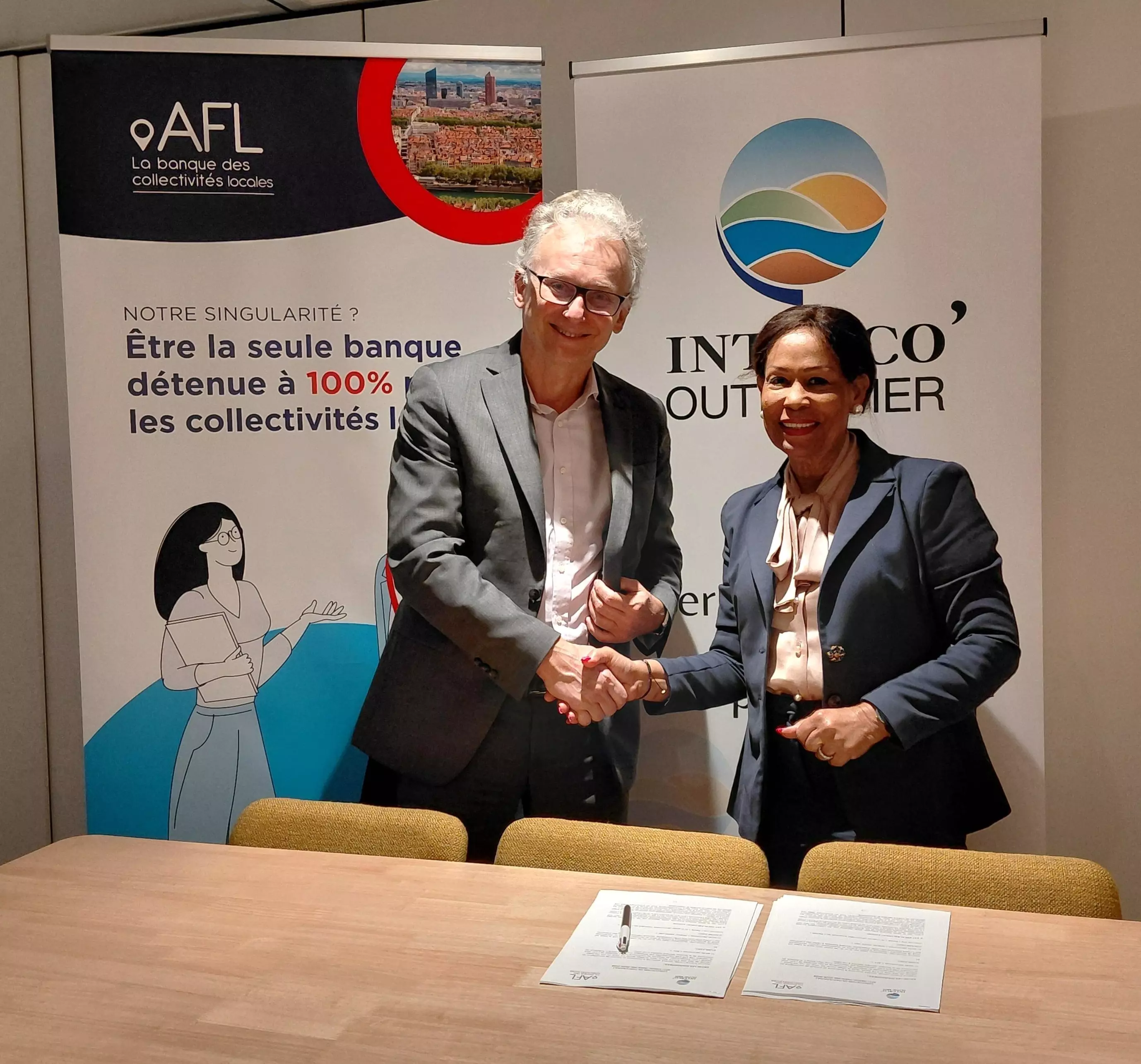 La banque des collectivités locales, l'AFL et Interco Outre-mer signent une convention pour renforcer la capacité d’action des collectivités ultramarines