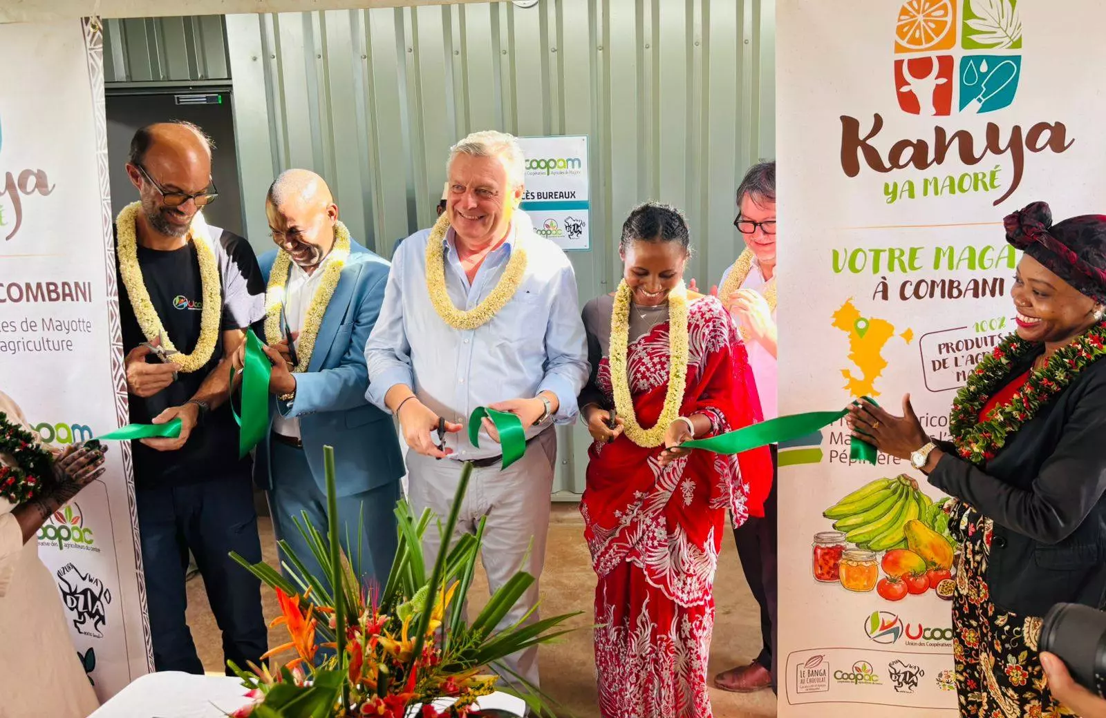 Agriculture à Mayotte : L'UCOOPAM inaugure un bâtiment pour organiser les filières et renforcer l'autonomie alimentaire du territoire