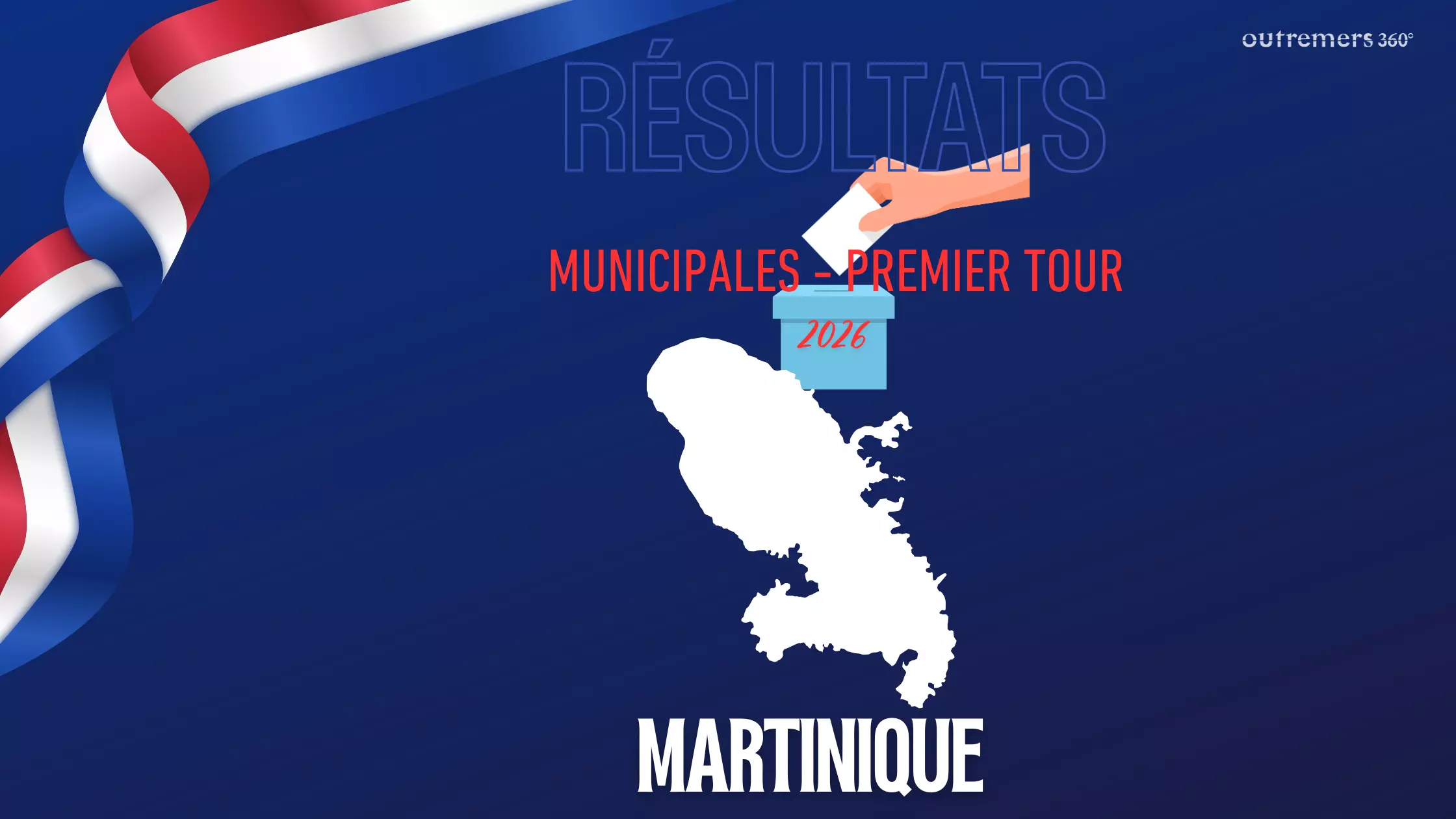 Municipales 2026 en Martinique : 20 maires élus dès le premier tour, et une quadrangulaire à Fort-de-France