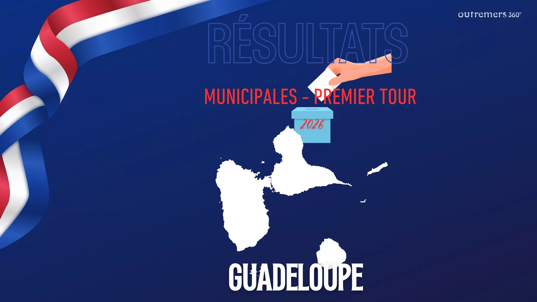 Municipales 2026 : En Guadeloupe, 20 maires élus ce&nbsp;dimanche, retour aux urnes le 22 mars dans 12 communes