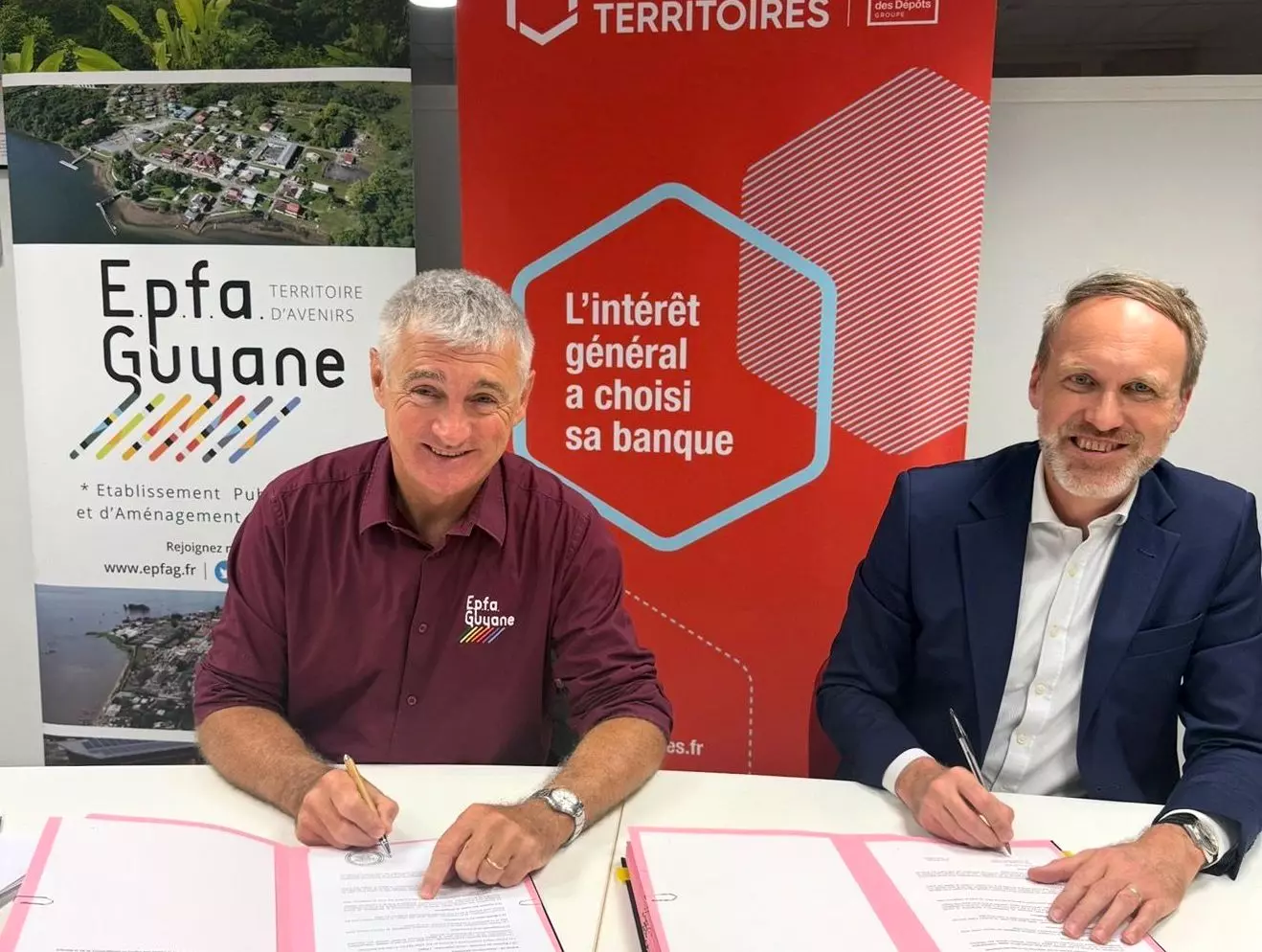L’Établissement Public Foncier et d’Aménagement de la Guyane et la Banque des Territoires s’associent pour préserver la biodiversité unique du département