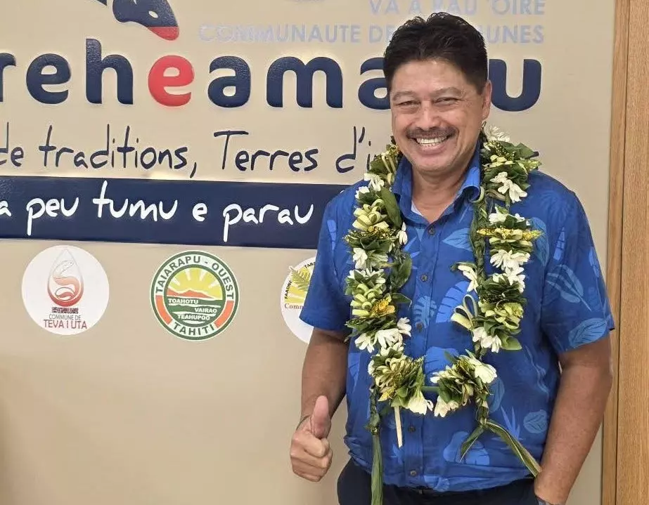 Municipales 2026 : En Polynésie, Faana Taputu, maire de Taiarapu Ouest, nouveau président de la communauté de communes de l’est de Tahiti