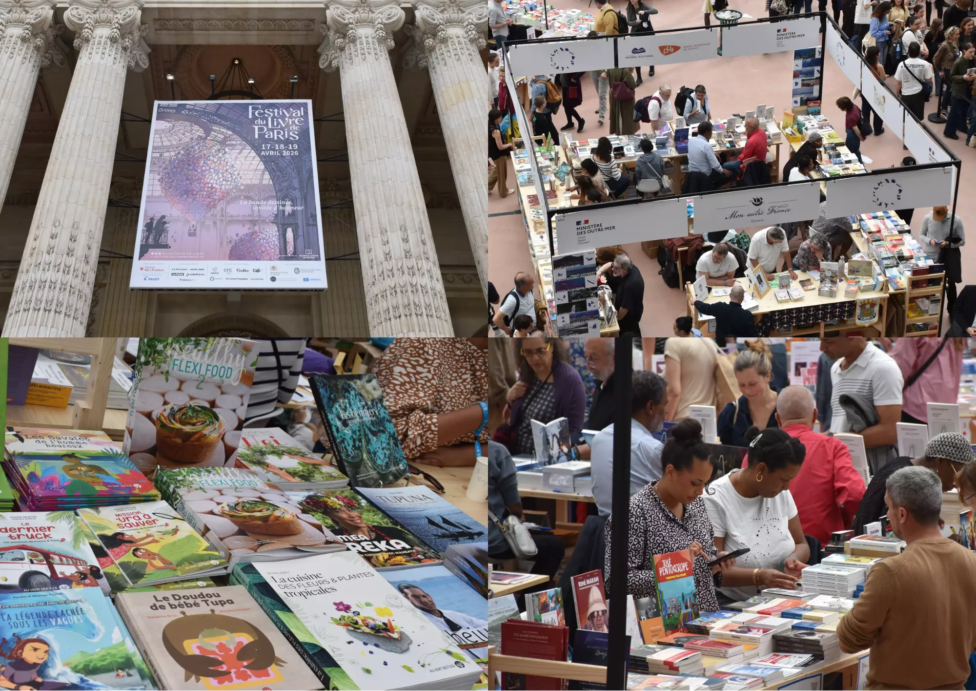 Vitalité, richesse et diversité des auteurs ultramarins au Festival du Livre de Paris 2026