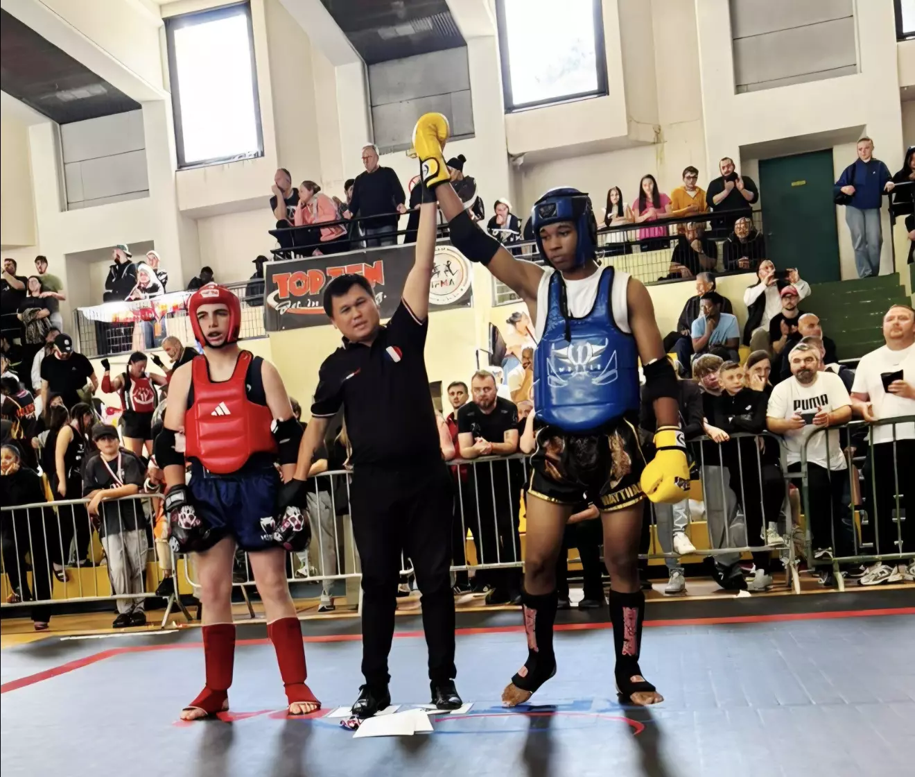 Le Mahorais Haytham Saïd champion de France de Muay-thaï