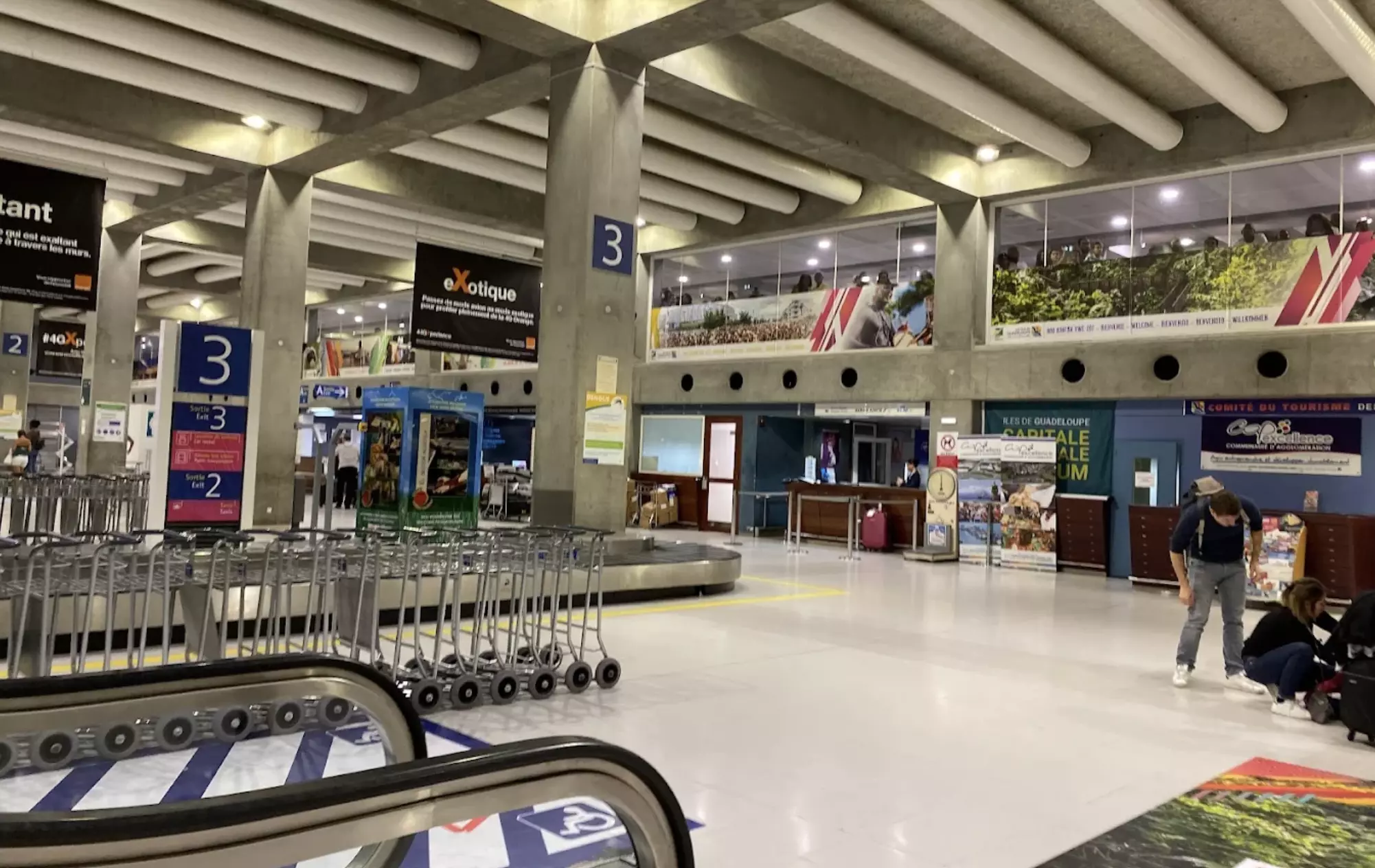 Guadeloupe - Aéroport Maryse-Condé : les chiffres du trafic aérien se stabilisent au mois de mars 2026