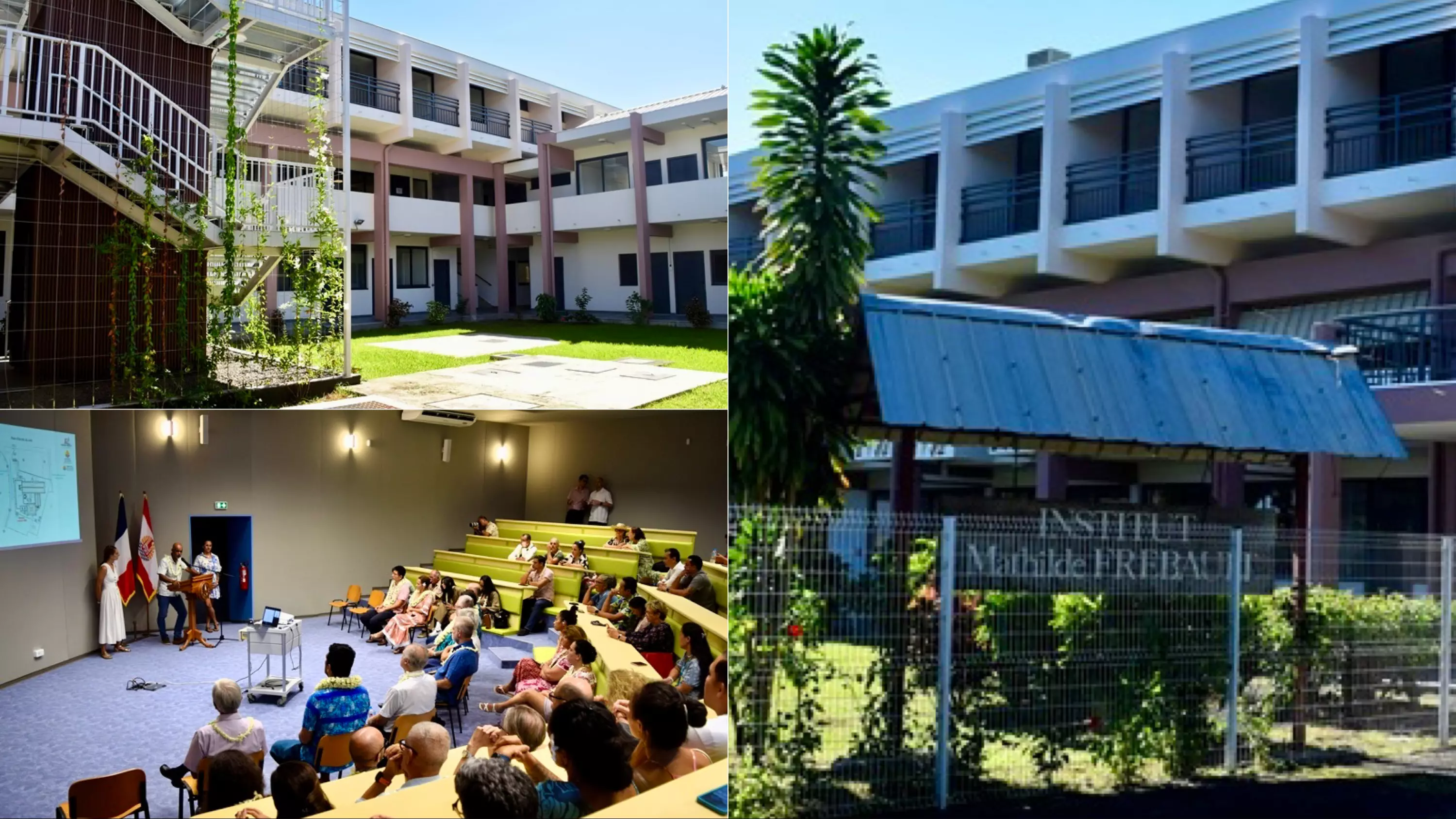 Polynésie : Réhabilité, l’Institut Mathilde Frébault prêt à accueillir des étudiants infirmiers et aides-soignants