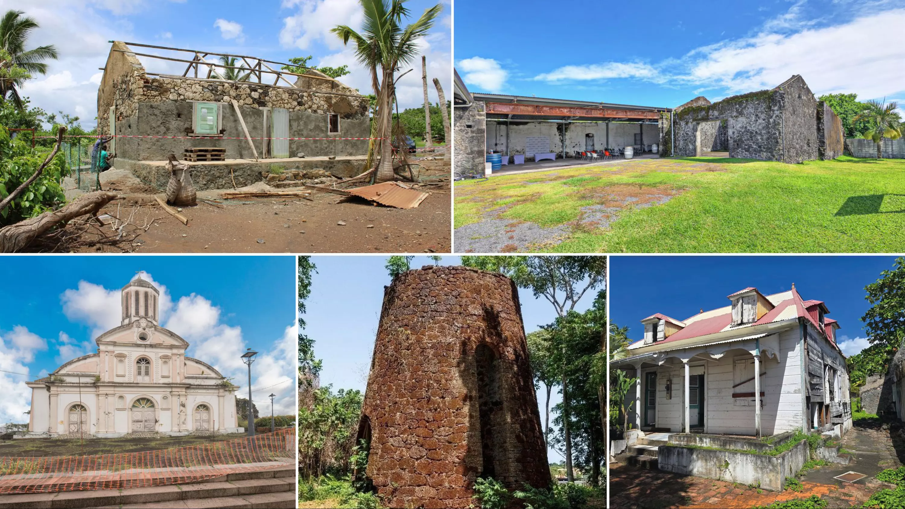 Cinq sites emblématiques ultramarins sélectionnés pour l’édition 2026 du Loto du Patrimoine