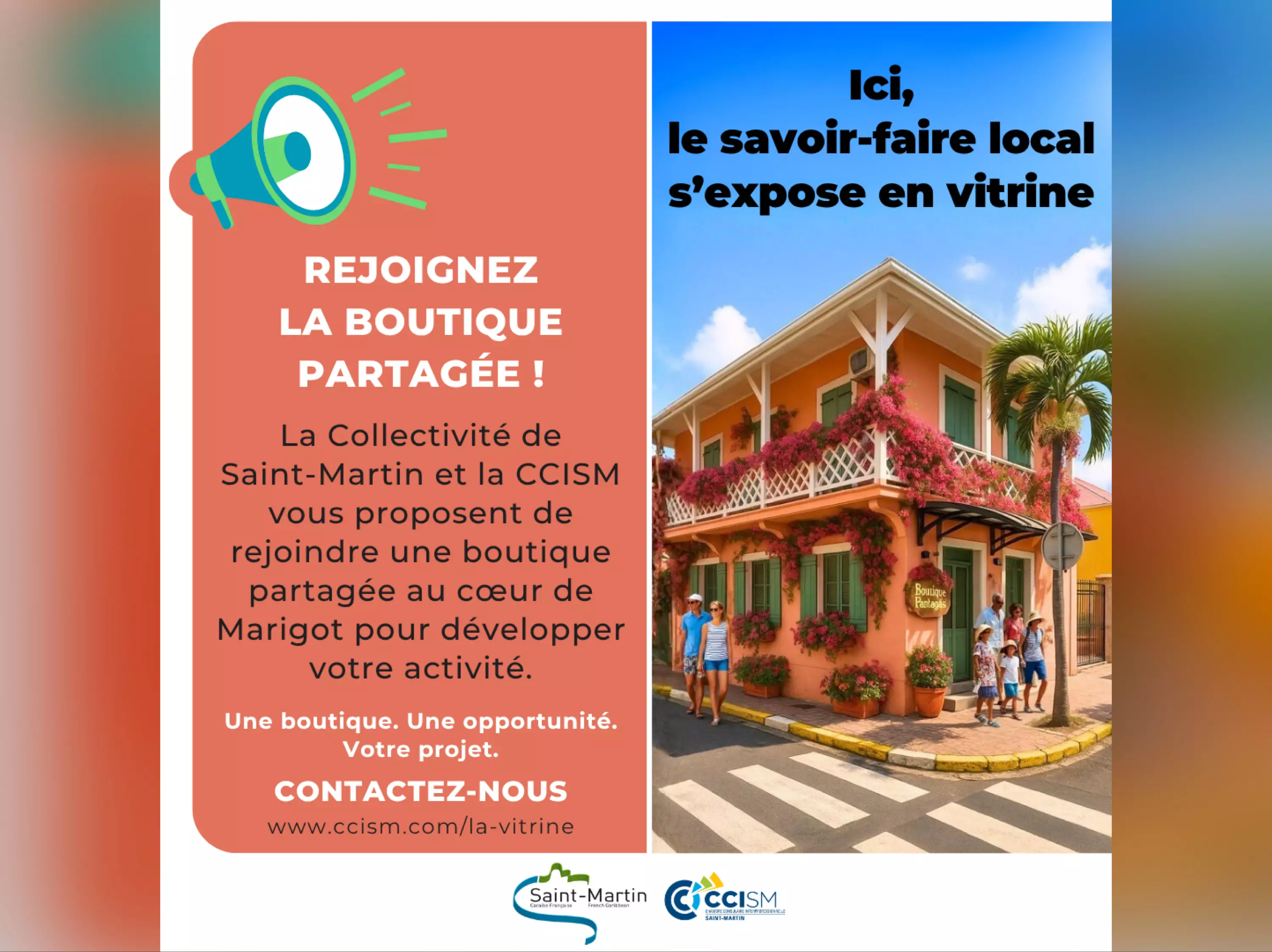 Saint-Martin : Ouverture prochaine d’une boutique partagée pour soutenir l’entrepreneuriat local