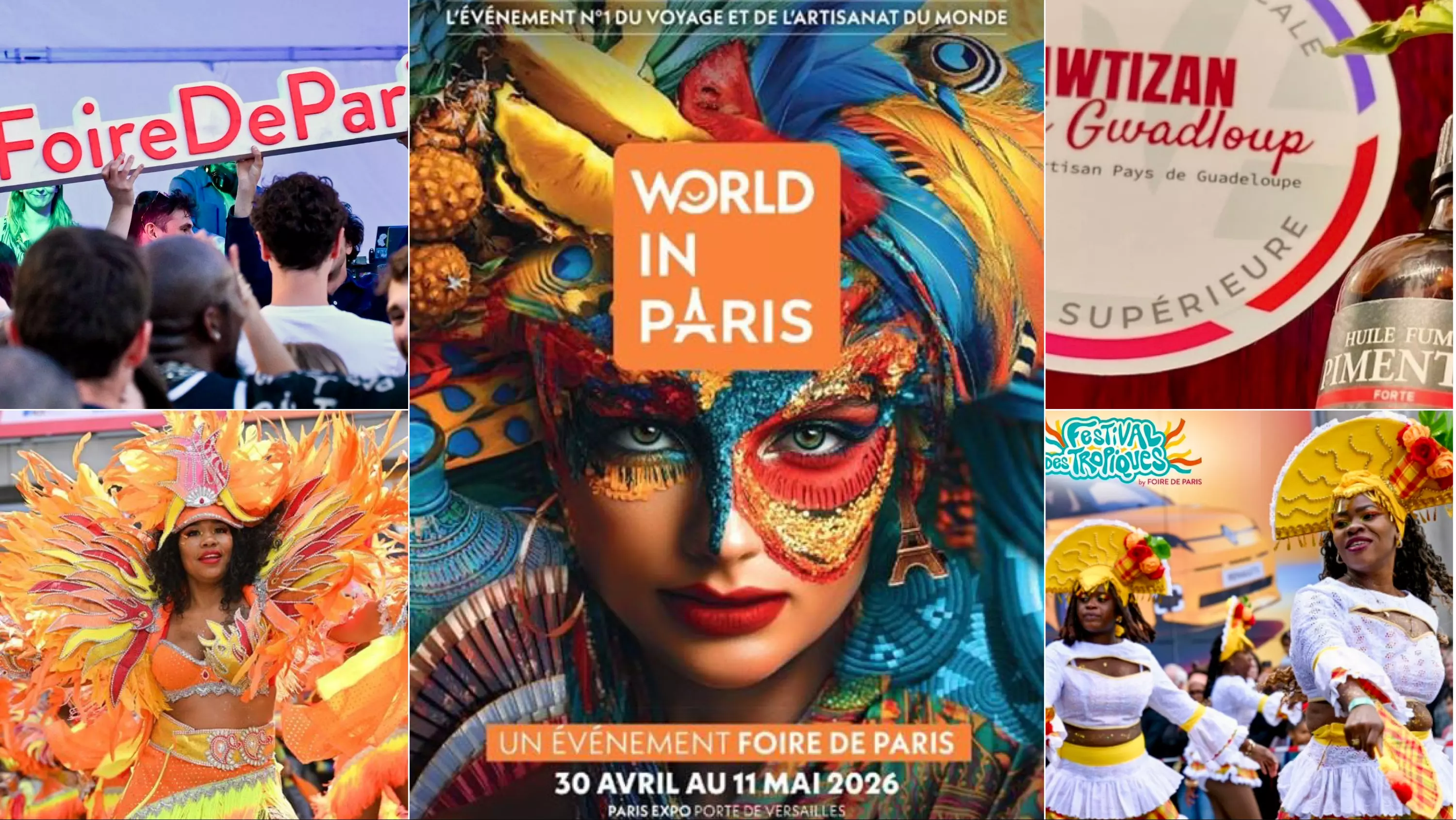 Foire de Paris : Un parterre exceptionnel d’artistes issus des scènes musicales caribéennes et urbaines pour toutes les générations au Festival des Tropiques 2026