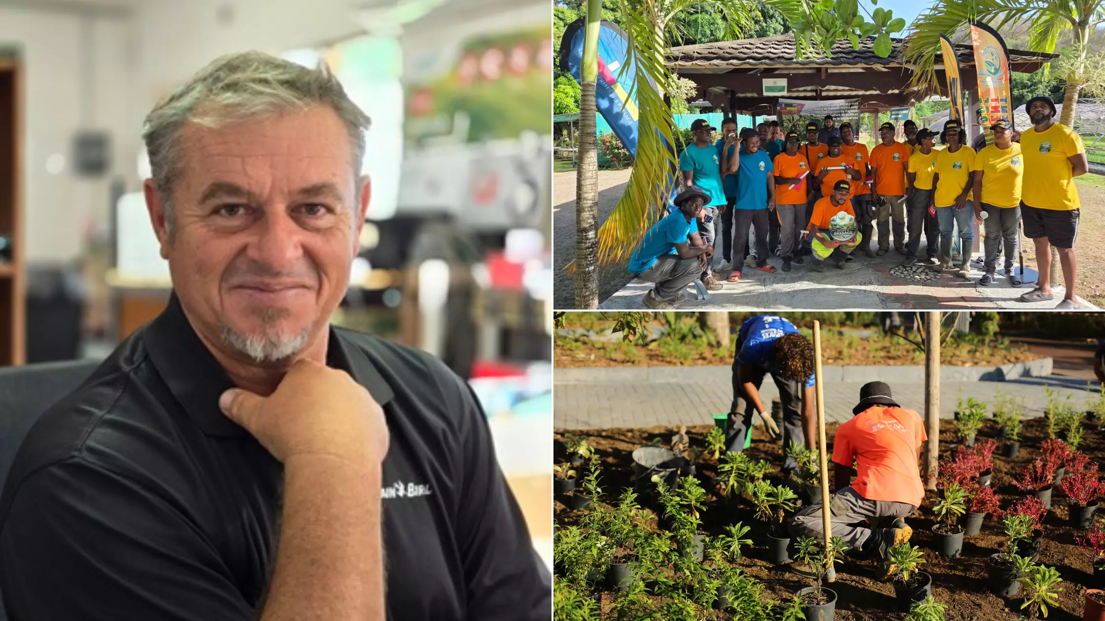 « Les métiers du paysage, ce sont des métiers du vivant » : Fabrice Teyssedre, Président de la délégation Outre-mer de l’Union Nationale des Entreprises du Paysage veut changer le regard sur la filière