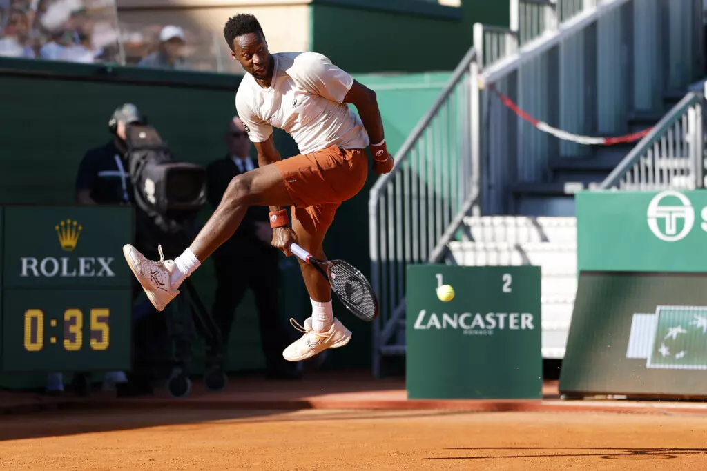 Tennis : Toujours renversant à 39 ans, Gaël Monfils poursuit son baroud d'honneur à Monte-Carlo